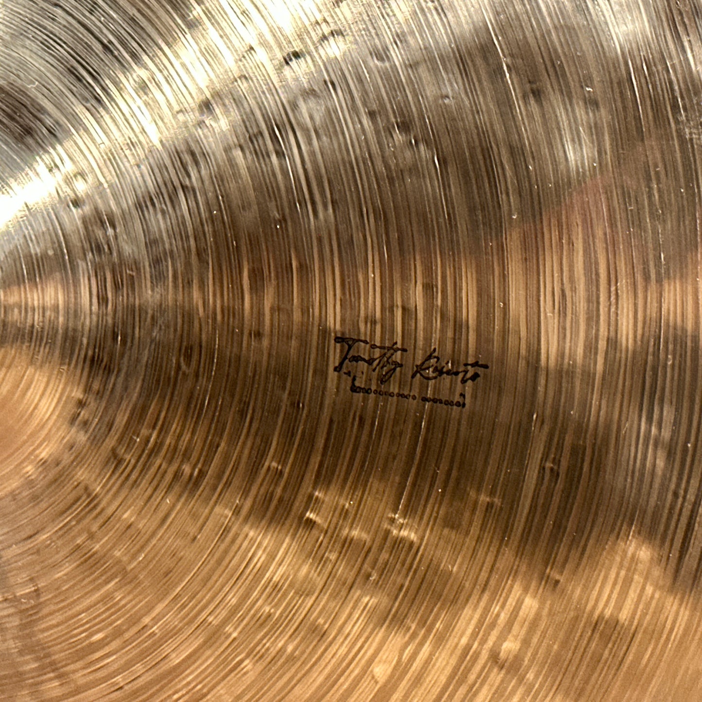 22" Timothy Roberts Landmark Ride Cymbal 2456g *Video*