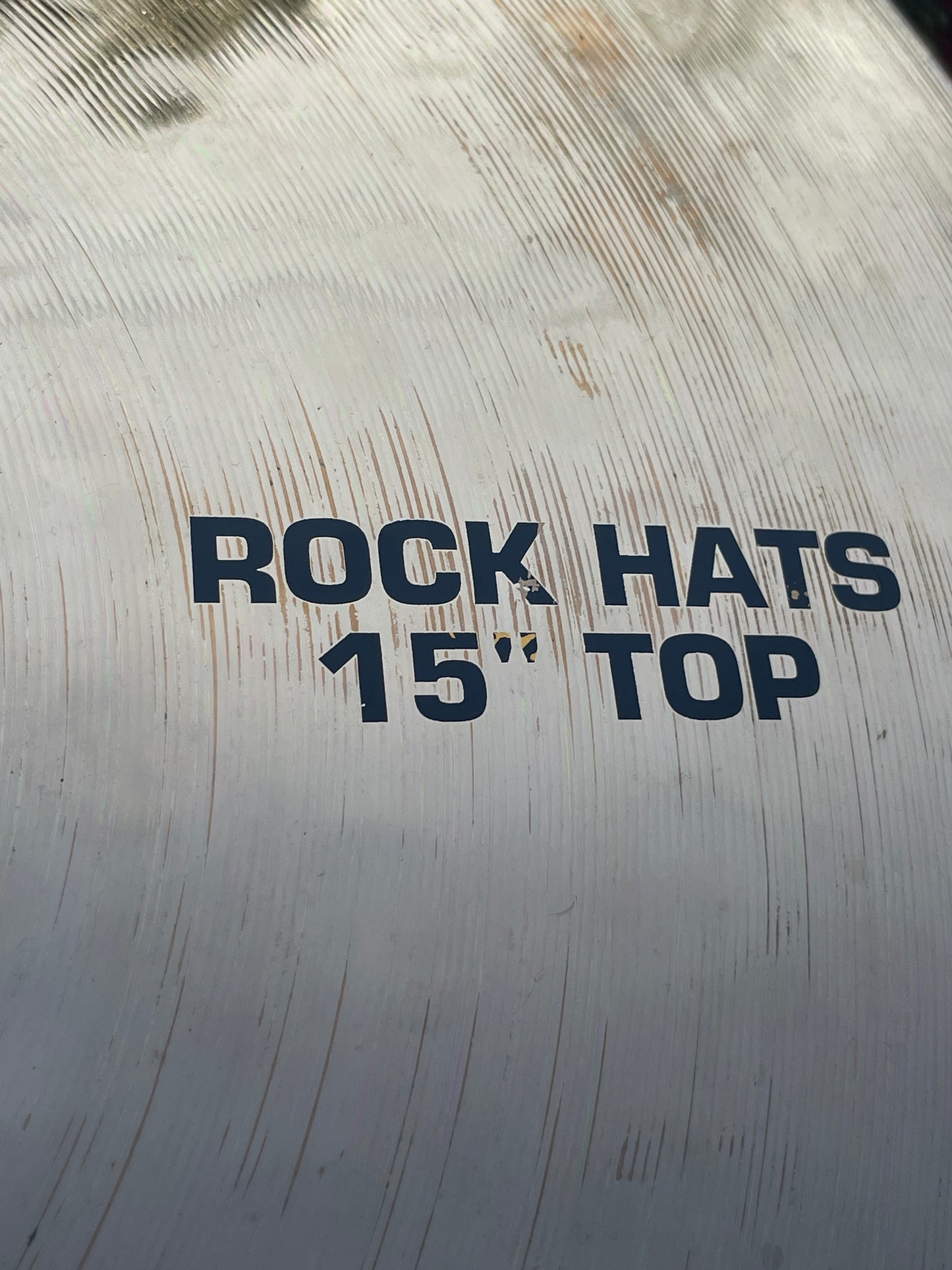 15" Paiste Alpha Rock Hats Hi-Hat Cymbal Pair 1141g/1575g *Video Demo*