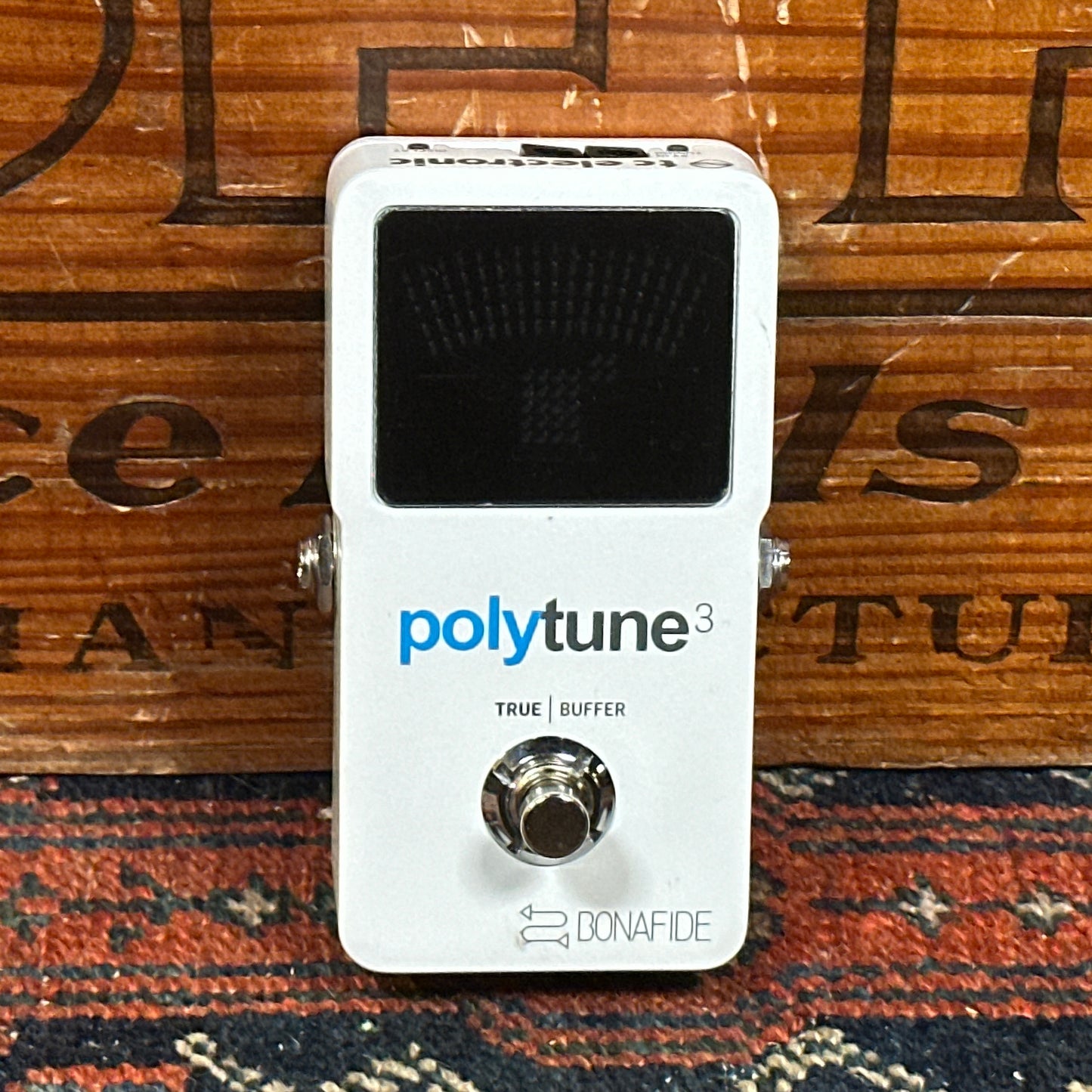 TC Electronic PolyTune 3 Polyphonic LED Guitar Tuner Pedal w/ Box