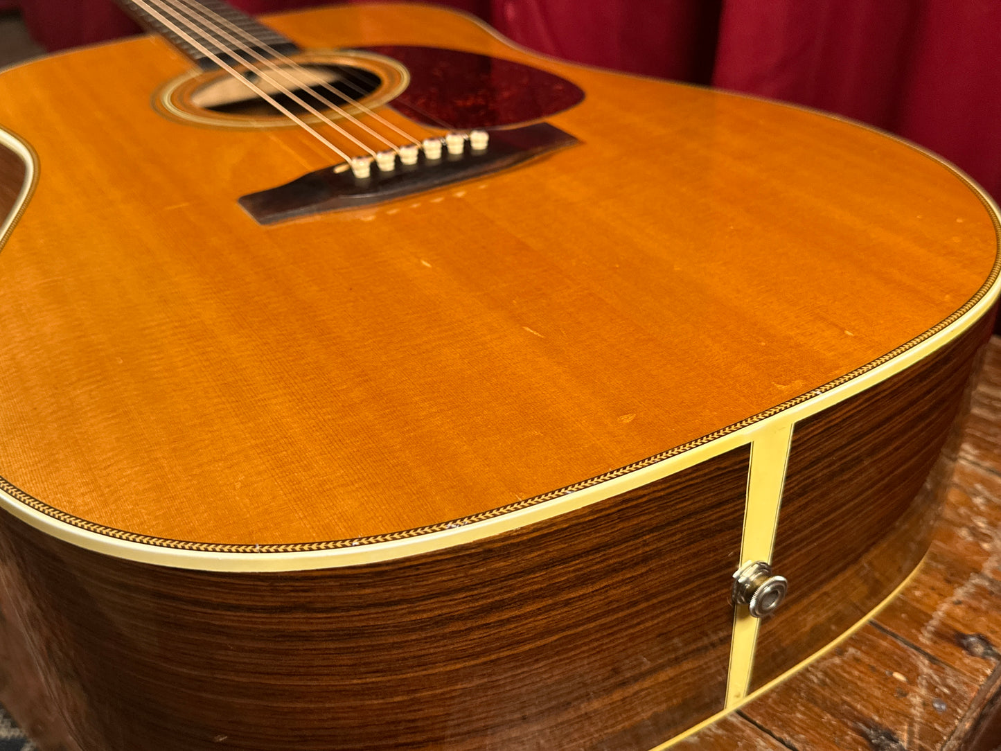 1986 Martin Shenandoah HD-2832 Acoustic Electric Guitar Natural w/ Case