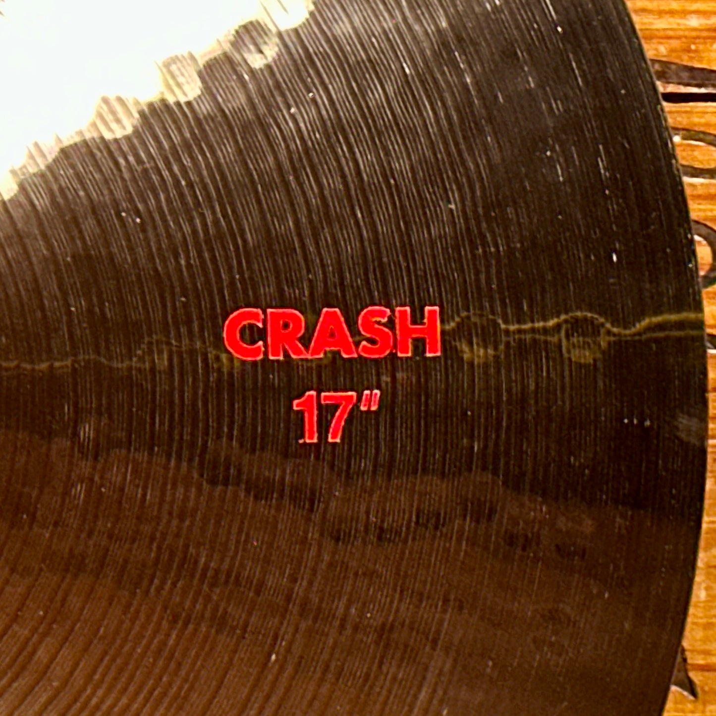 17" Paiste 2002 Crash Cymbal 1290g *Video*