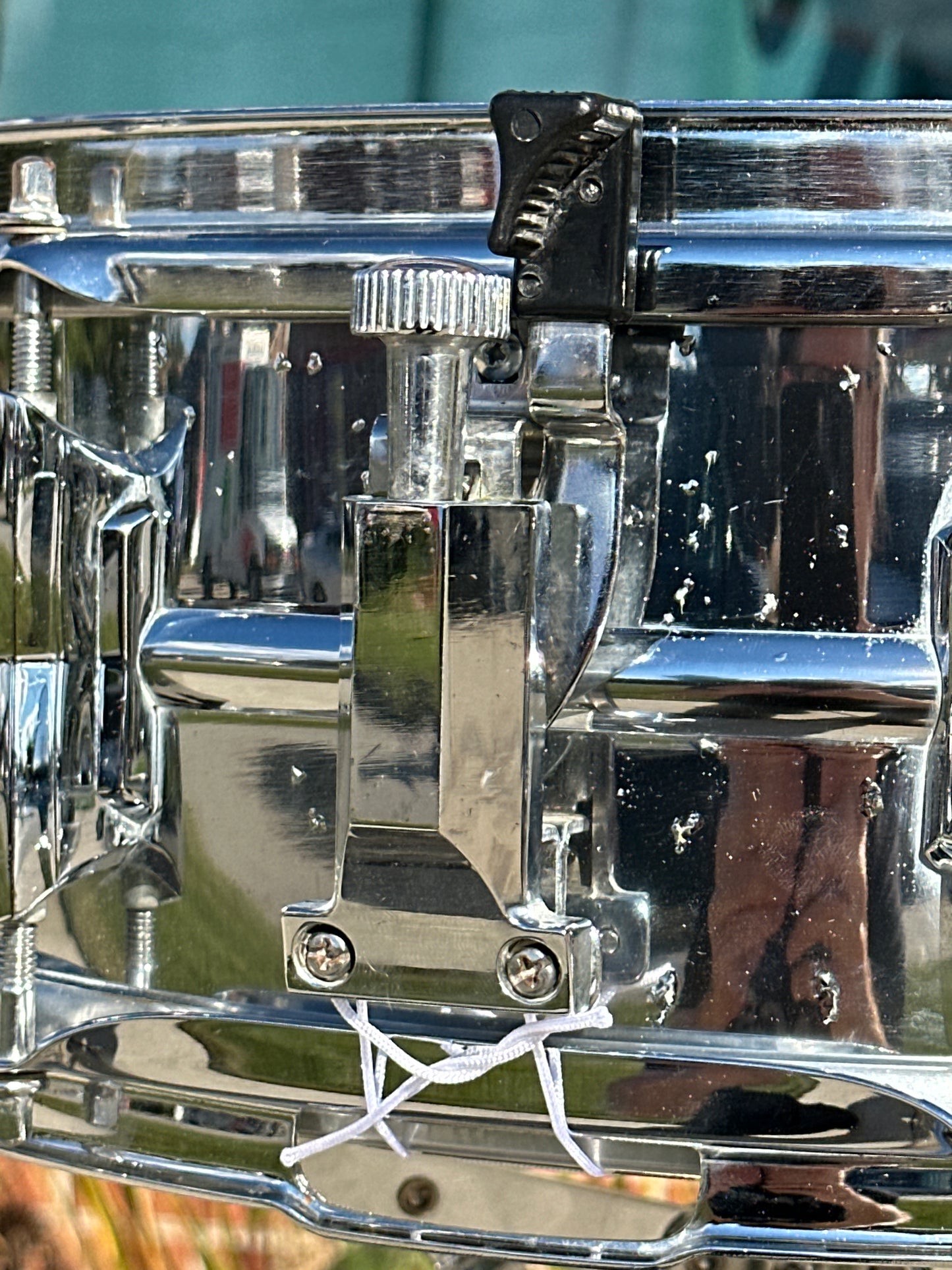 1970s Premier 5x14 PD6021 Chrome Over Aluminum Snare Drum