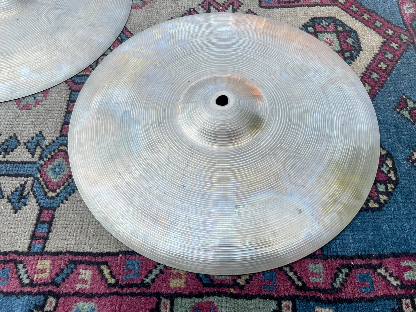 14" Zildjian A 1960s Hi-Hat Cymbal Pair 806g/808g *Video Demo*