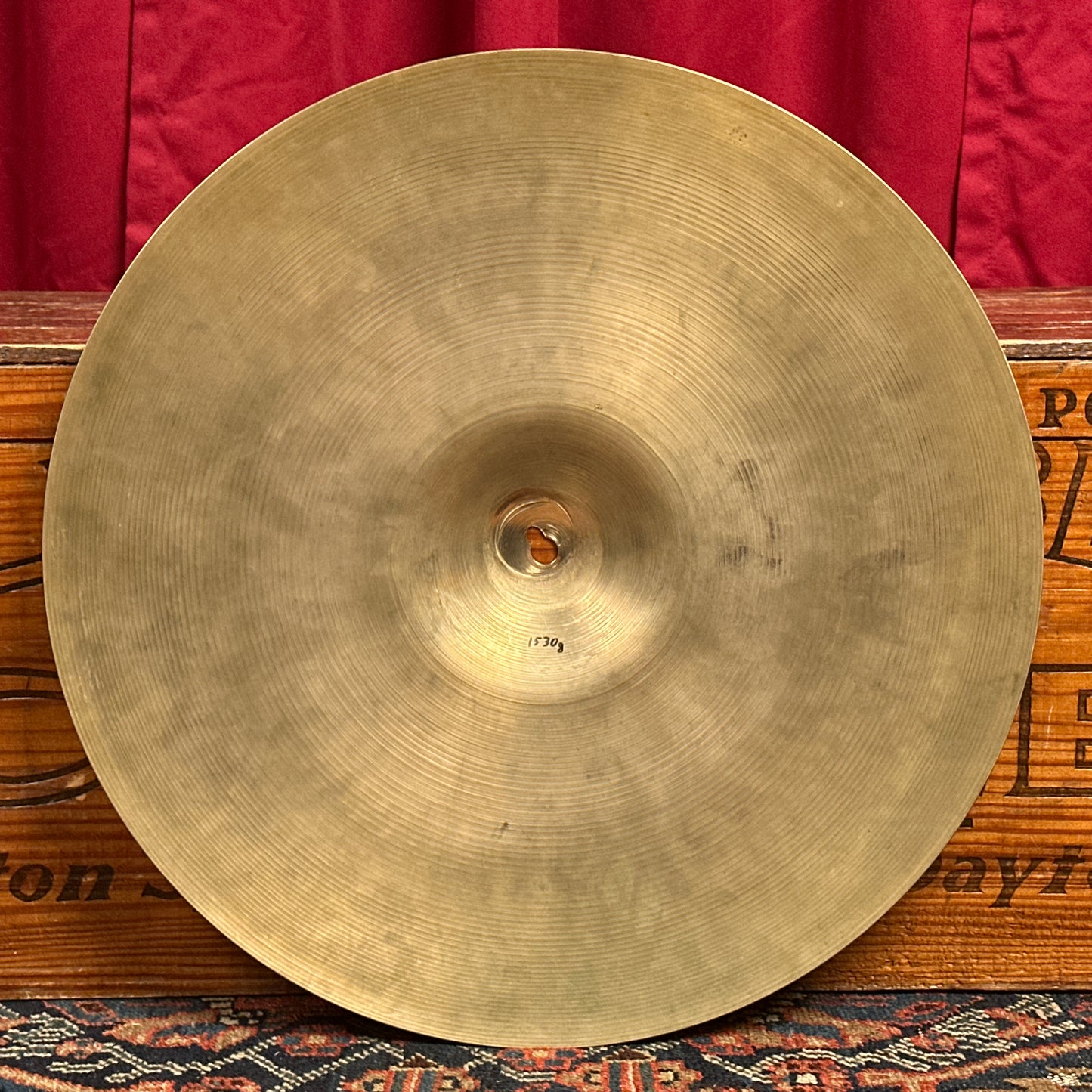 18" Zildjian A 1970s Crash Ride Cymbal 1530g *Video Demo*