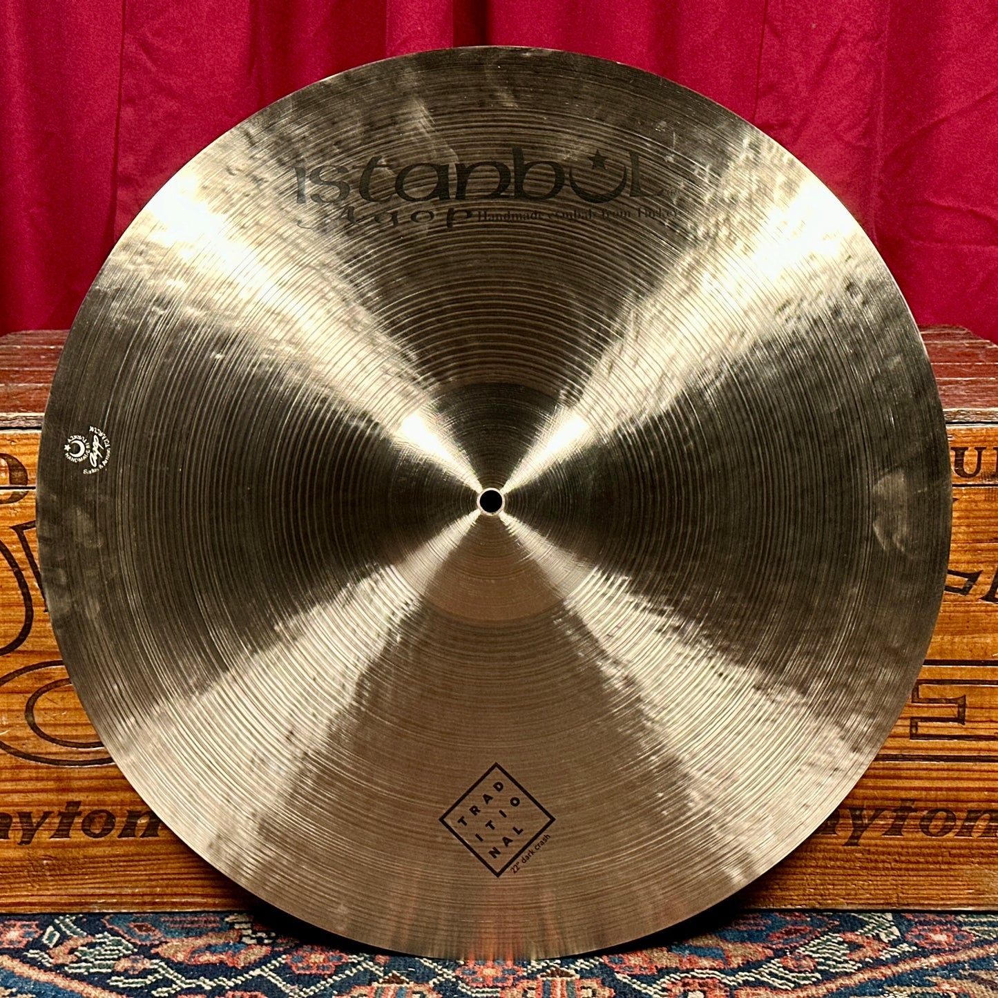 22" Istanbul Agop Traditional Dark Crash Cymbal 2082g *Video Demo*