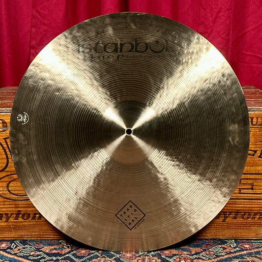 22" Istanbul Agop Traditional Dark Crash Cymbal 2082g *Video Demo*