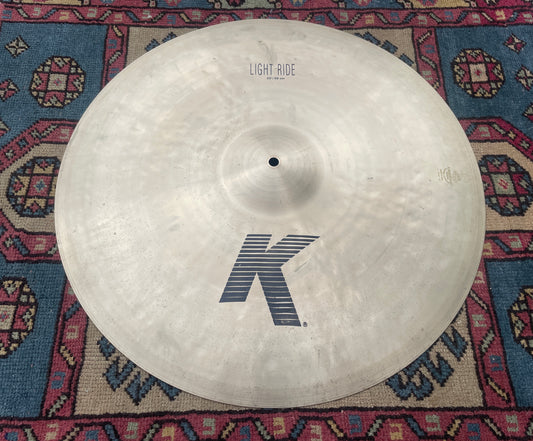 22" Zildjian K Light Ride 2572g *Video Demo*
