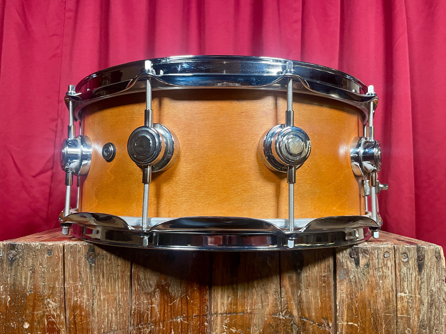 1996 DW Collector's Series 6x14 Maple Snare Drum Keller Shell