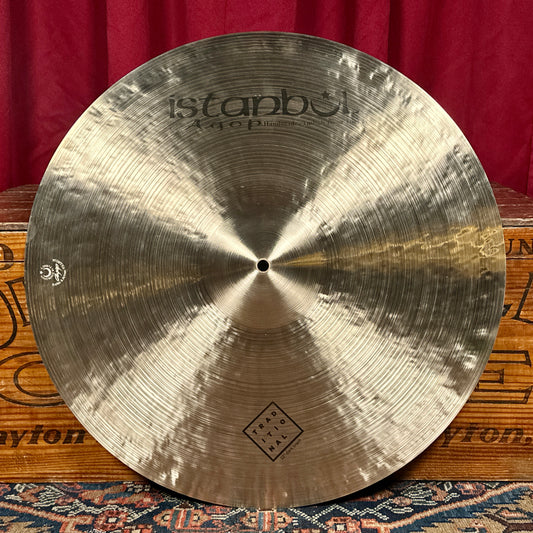 22" Istanbul Agop Traditional Dark Crash Cymbal 2088g *Video Demo*