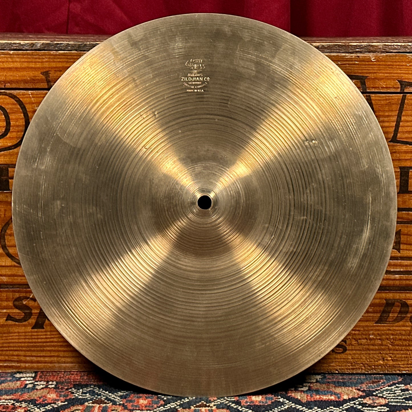 14" Zildjian A 1960s New Beat Hi-Hat Cymbal Pair 832g/1228g