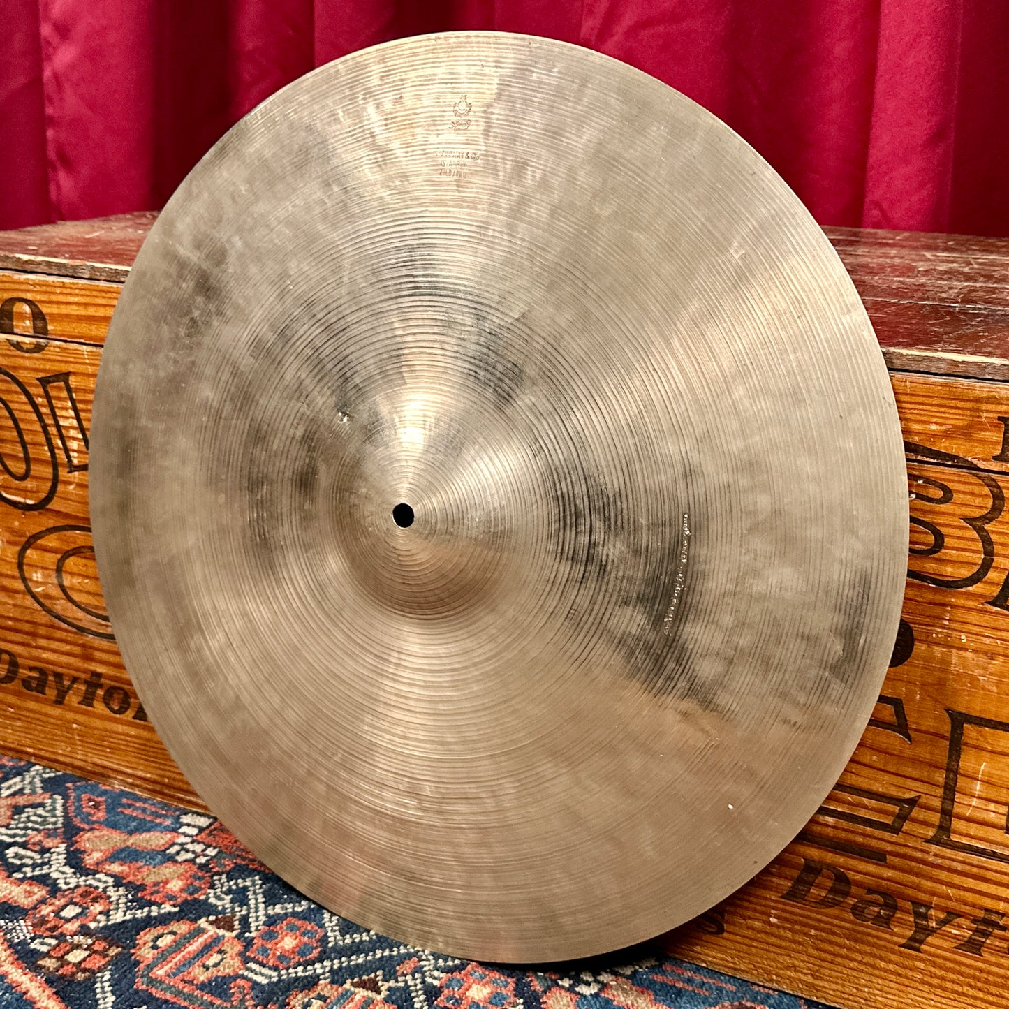 18" K. Zildjian Istanbul 1960s New Stamp Crash Ride Cymbal 1380g *Video Demo*