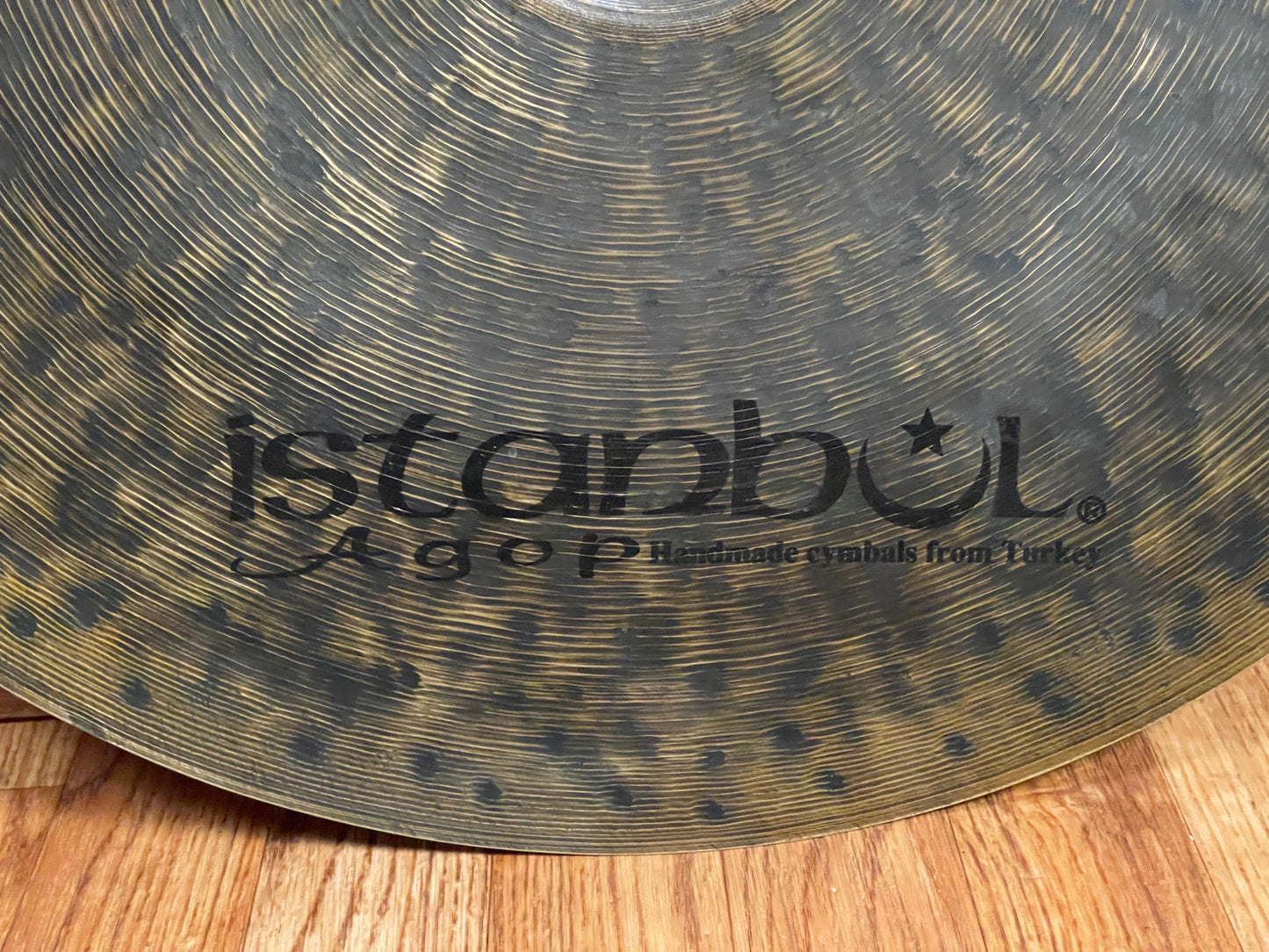 22" Istanbul Agop OM Ride Cymbal Cindy Blackman 2548g *Video Demo*