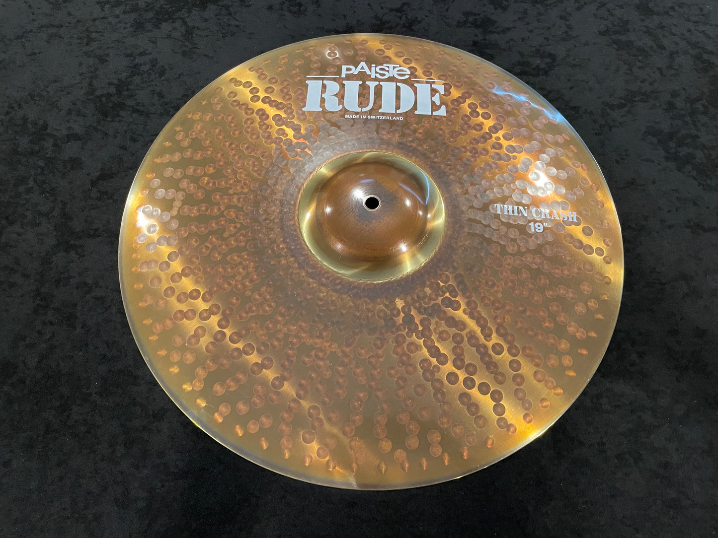 19" Paiste Rude Thin Crash Cymbal 1810g