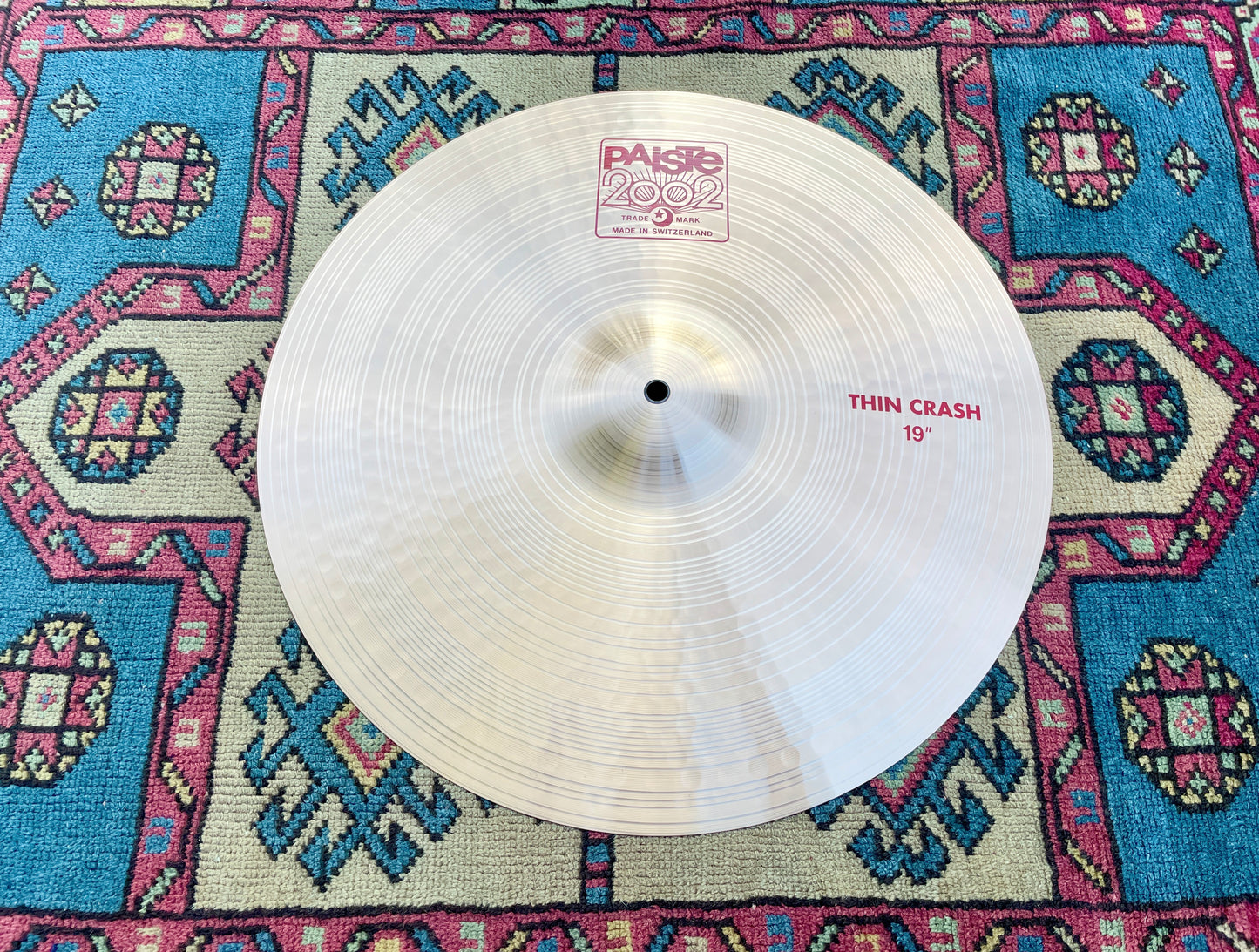 19" Paiste 2002 Thin Crash Cymbal 1510g *Video Demo*