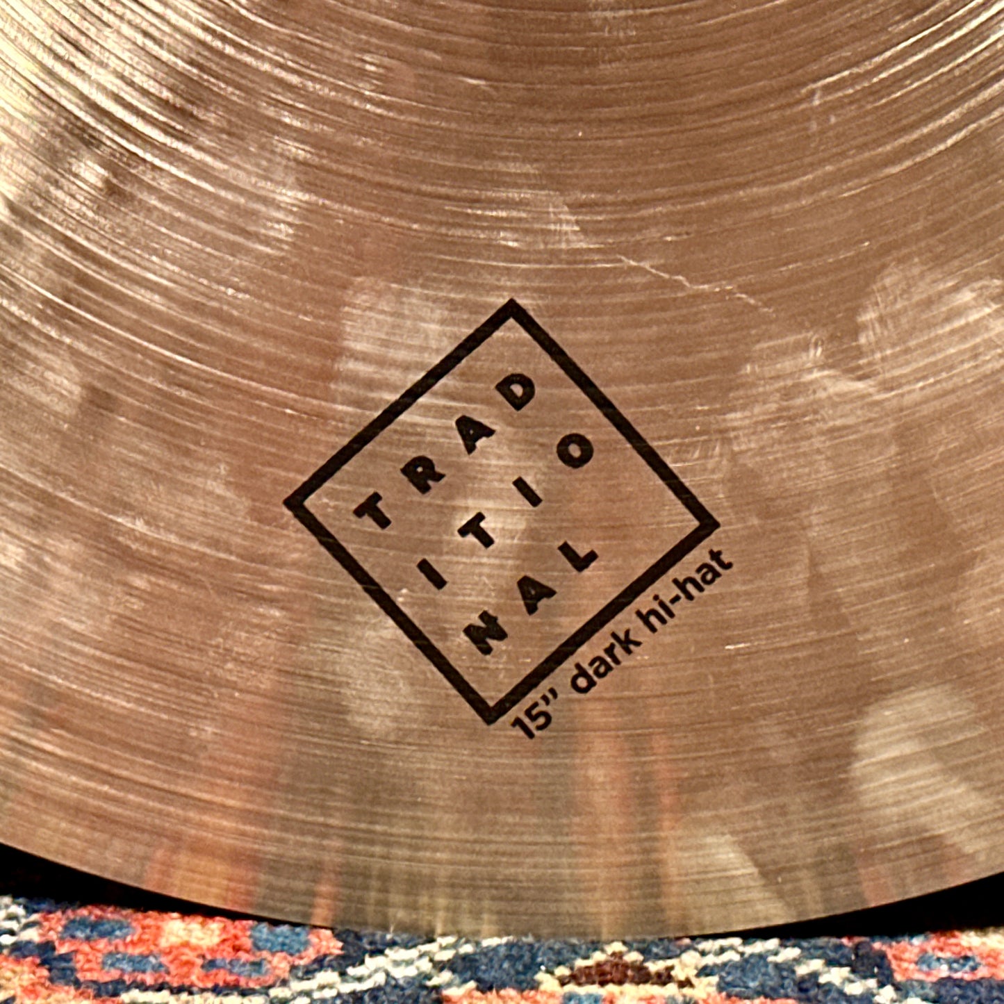 15" Istanbul Agop Traditional Dark Hi-Hat Cymbal Pair 1022g/1230g *Video Demo*