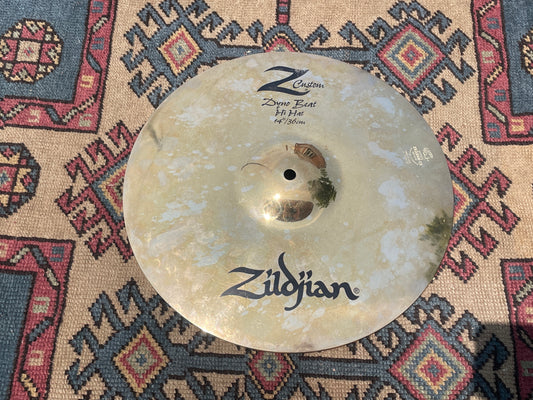 14" Zildjian Z Custom Dyno Beat Bottom Hi-Hat Cymbal Single 1802g