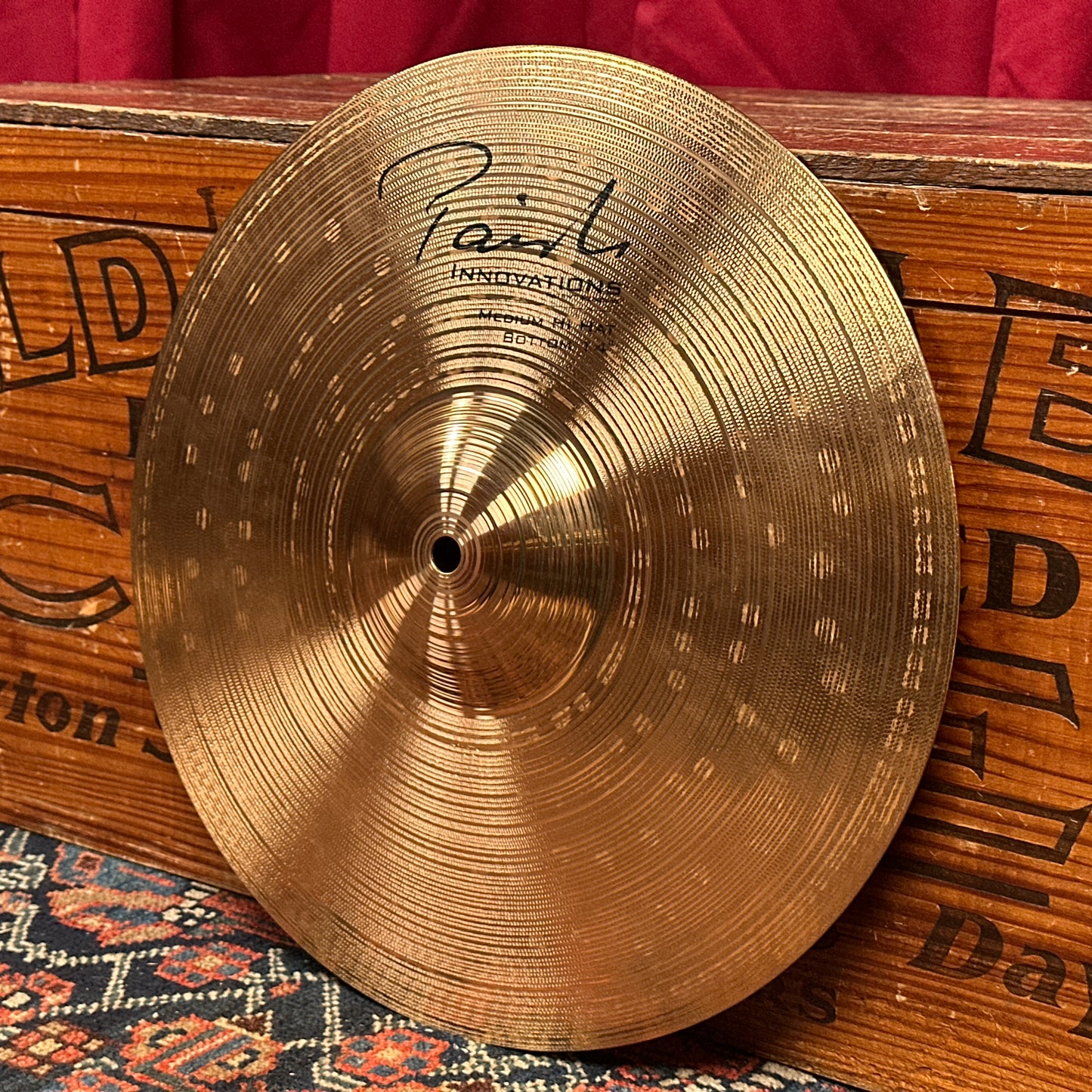 Rare 14" Paiste Innovations Medium Hi-Hat Cymbal Pair 854g/1290g *Video Demo*
