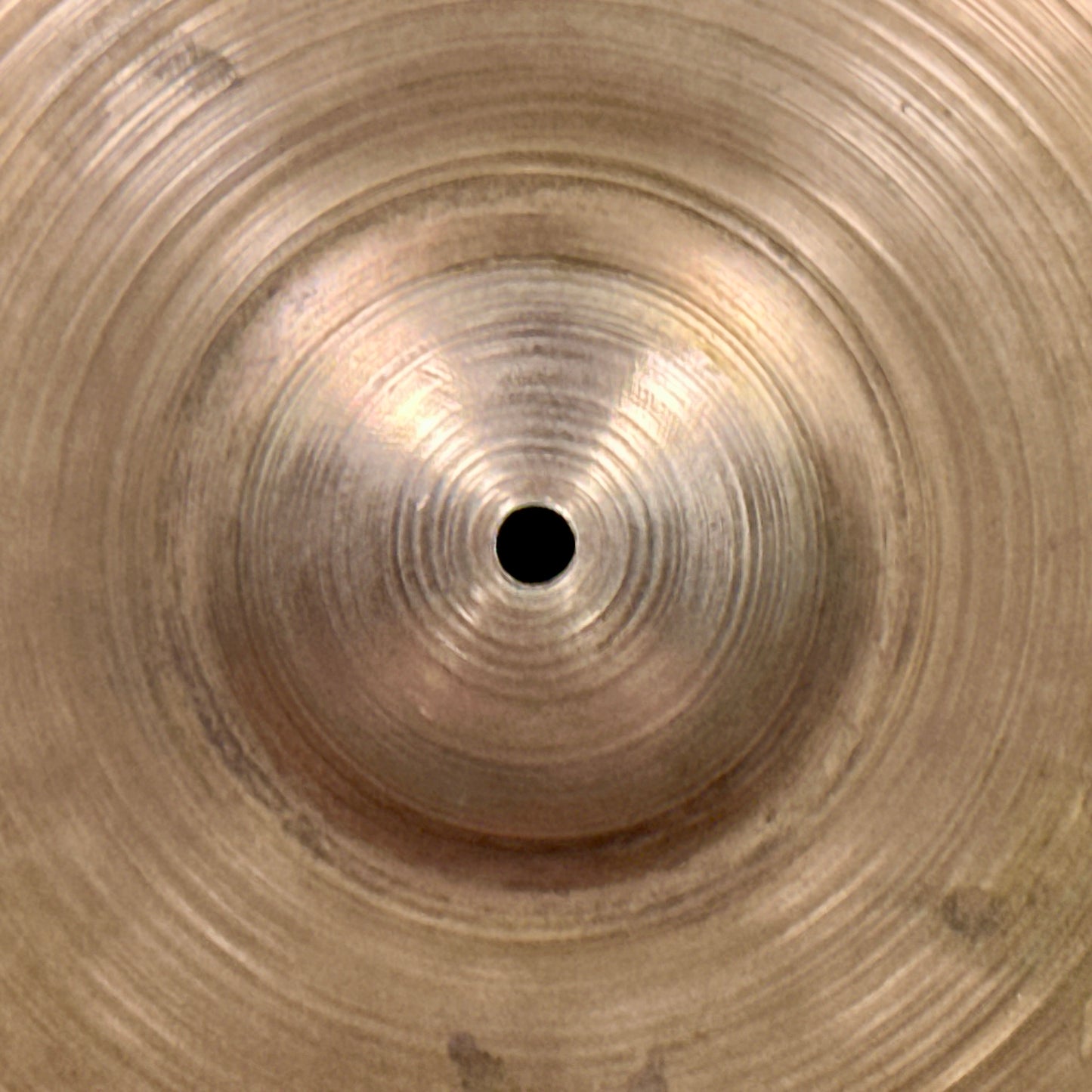 15" Zildjian A 1940s-1950s Trans Stamp Hi-Hat Single / Small Ride Cymbal 1396g