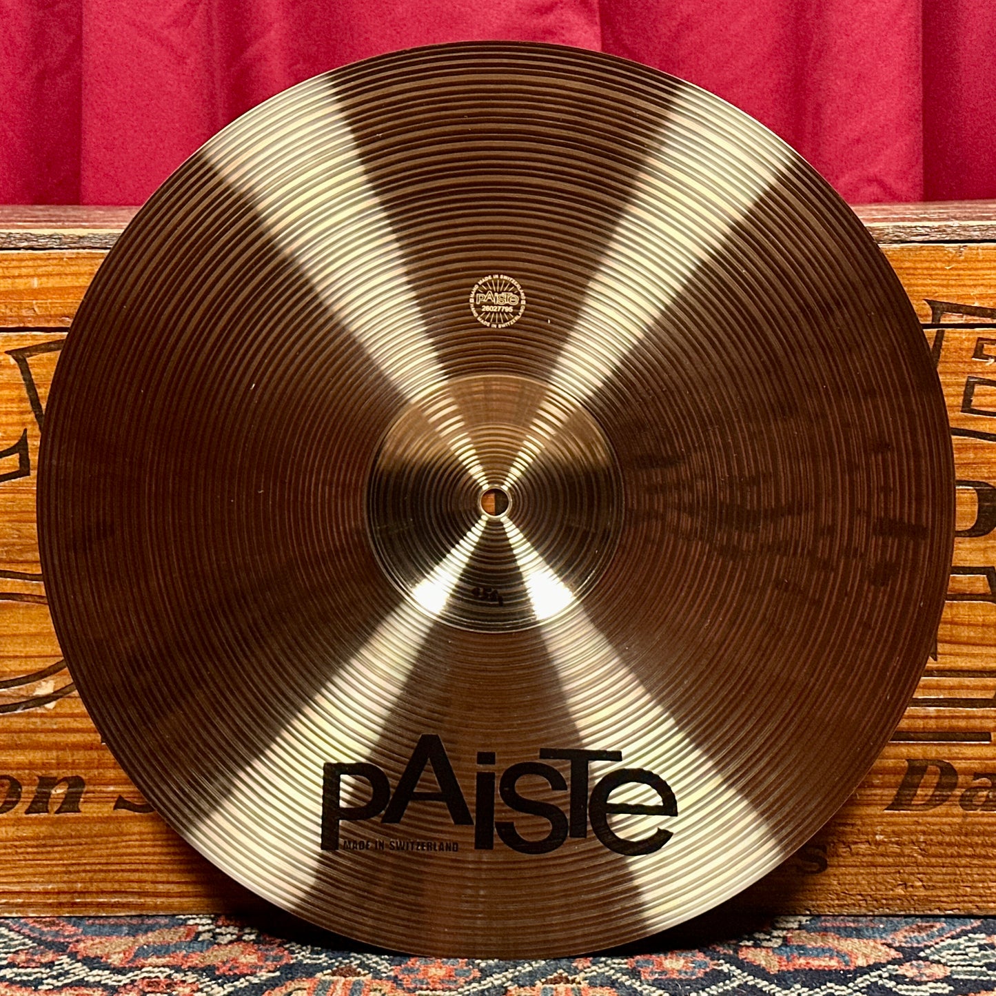 16" Paiste Signature Fast Crash Cymbal 956g *Video*