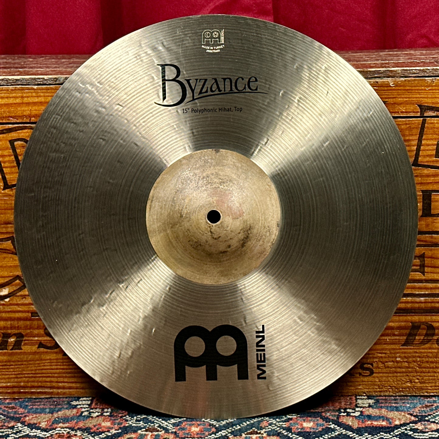 15" Meinl Byzance Jazz Thin Hi-Hat Cymbal Pair 1160g/1442g *Video*