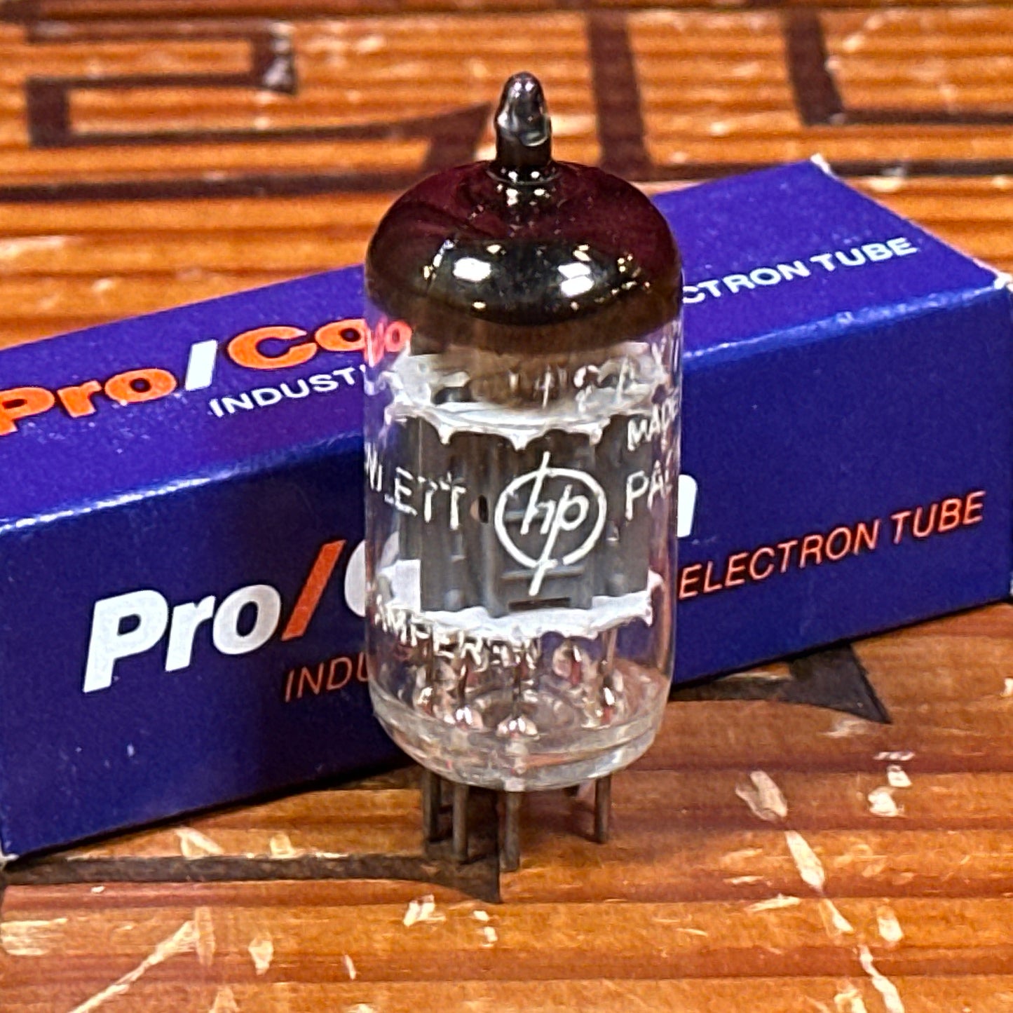 Vintage Hewlett Packard by Amperex 12AX7A Preamp Tube 12AX7 ECC83 Valve #282