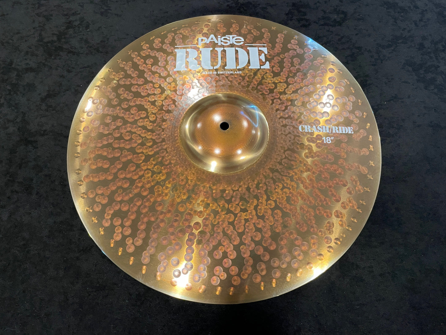 18" Paiste Rude Crash Ride Cymbal 1746g