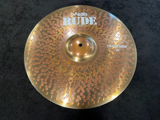 18" Paiste Rude Crash Ride Cymbal 1746g