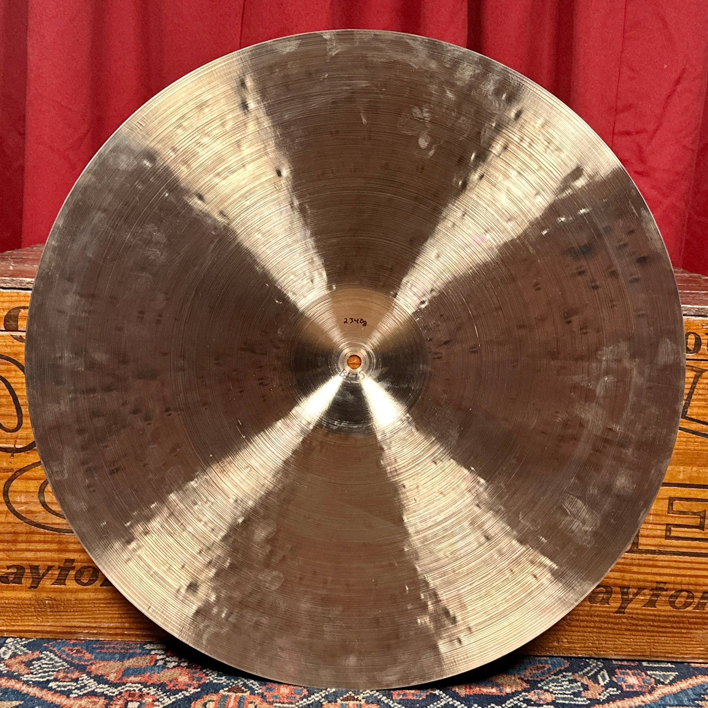 21" Seifried Cymbals Ride Cymbal 2340g *Video Demo*