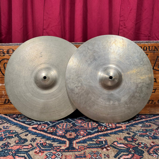 14" Zildjian A 1950s Small Stamp Hi-Hat Cymbal Pair 774g/822g *Video Demo*