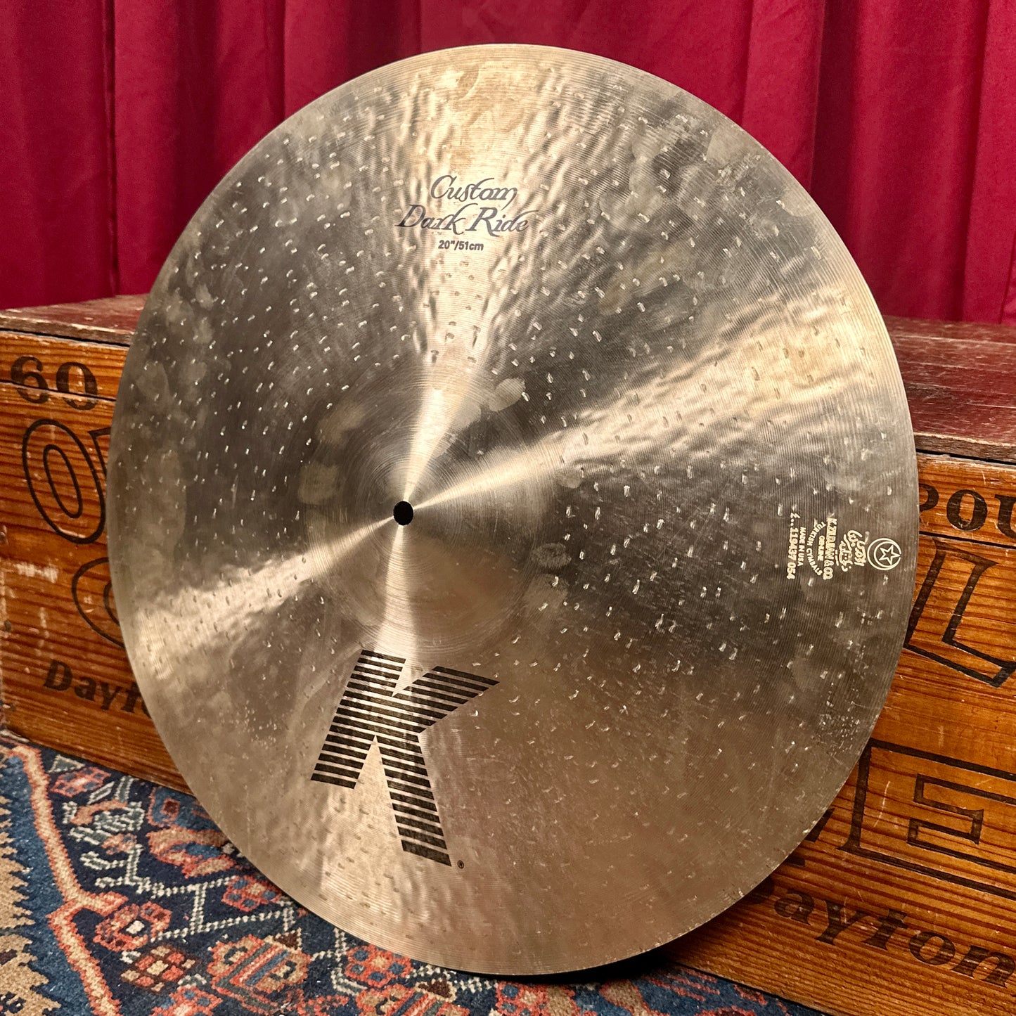 20" Zildjian K Custom Dark Ride 400th Anniversary Cymbal 2290g *Video Demo*