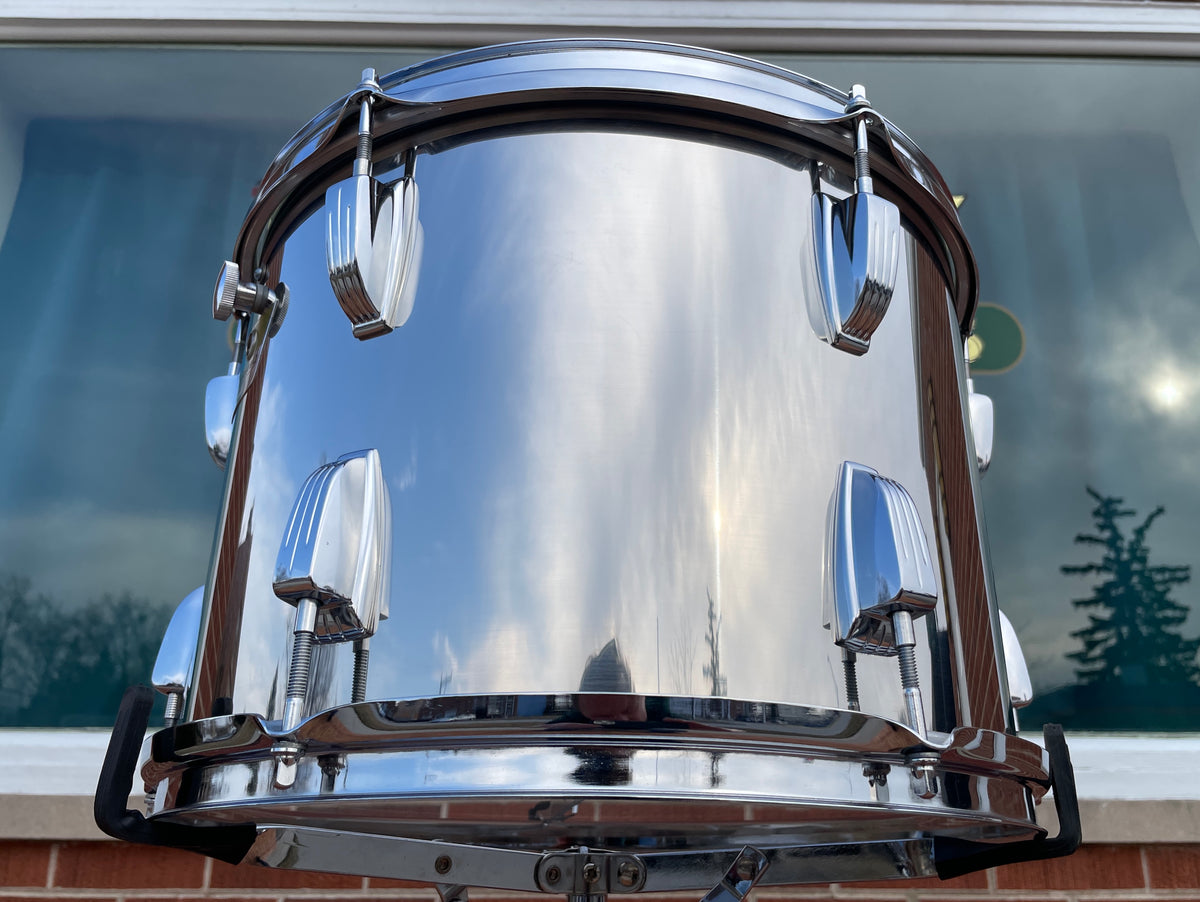 1970s Ludwig 10x14 Stainless Steel Tom Drum – Drugan's Drums & Guitars