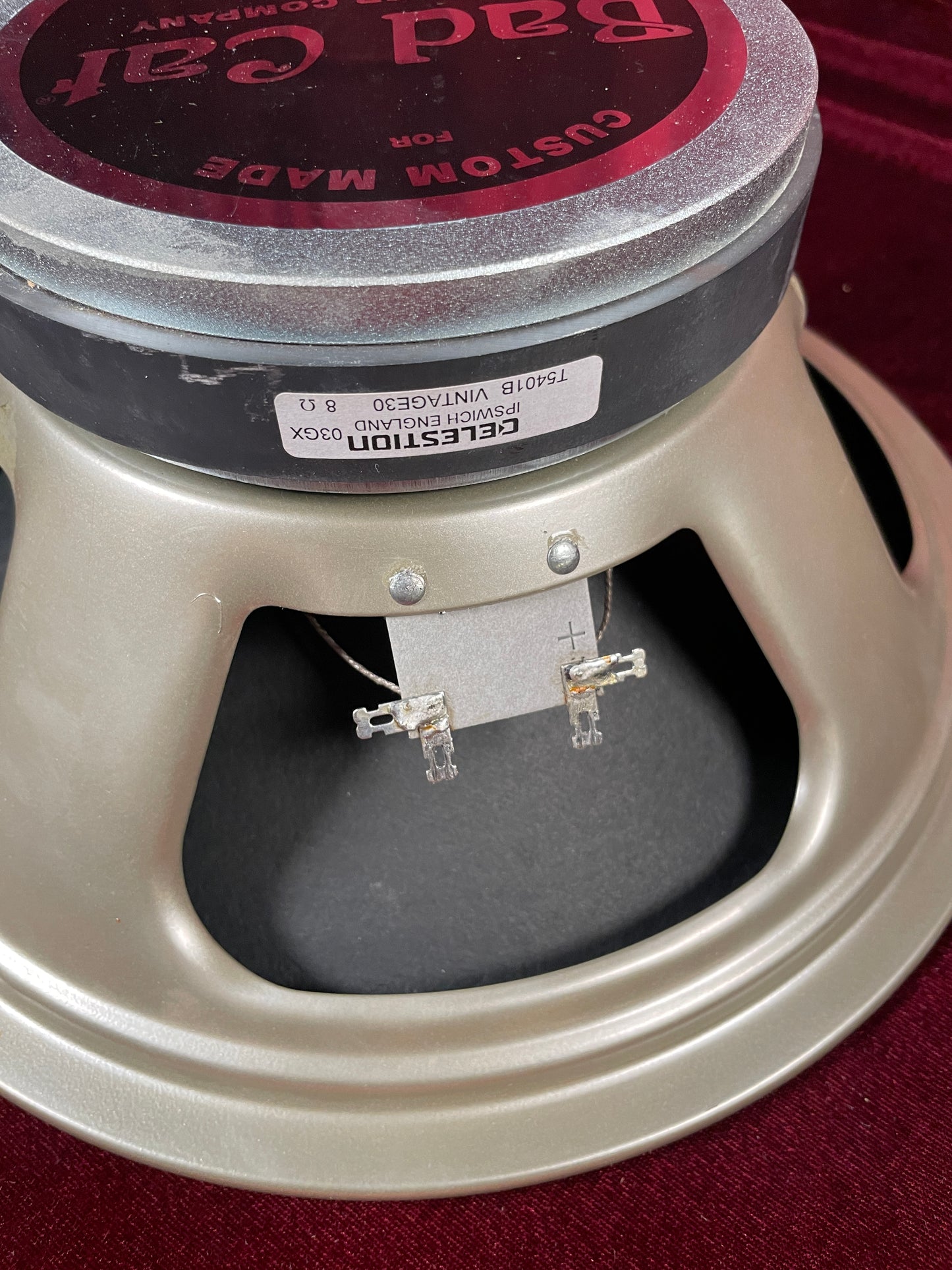 Bad Cat Celestion 12" 65W Vintage 30 Guitar Speaker 8 Ohm Made In England (Stock #43)