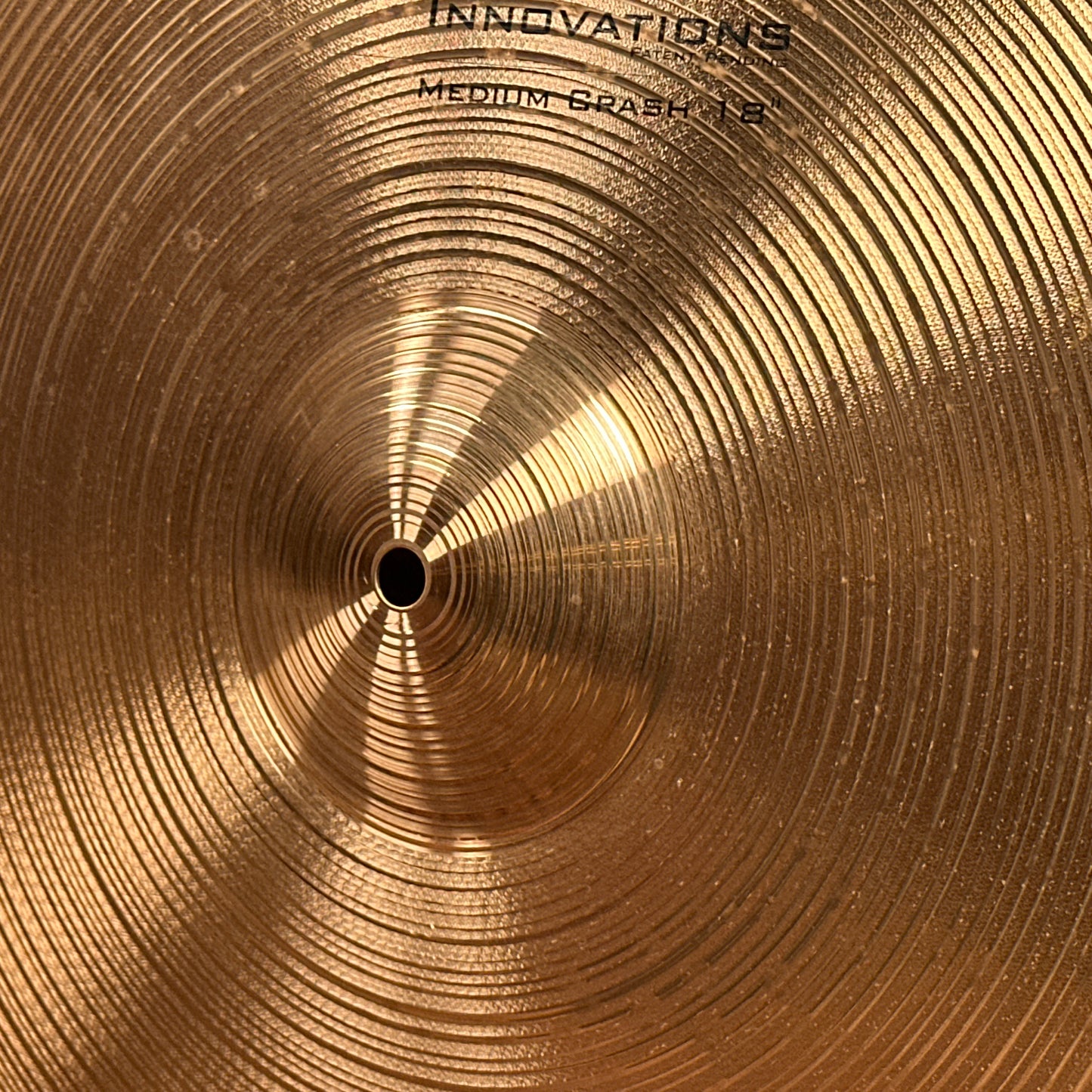 Rare 18" Paiste Innovations Medium Crash Cymbal 1472g *Video Demo*
