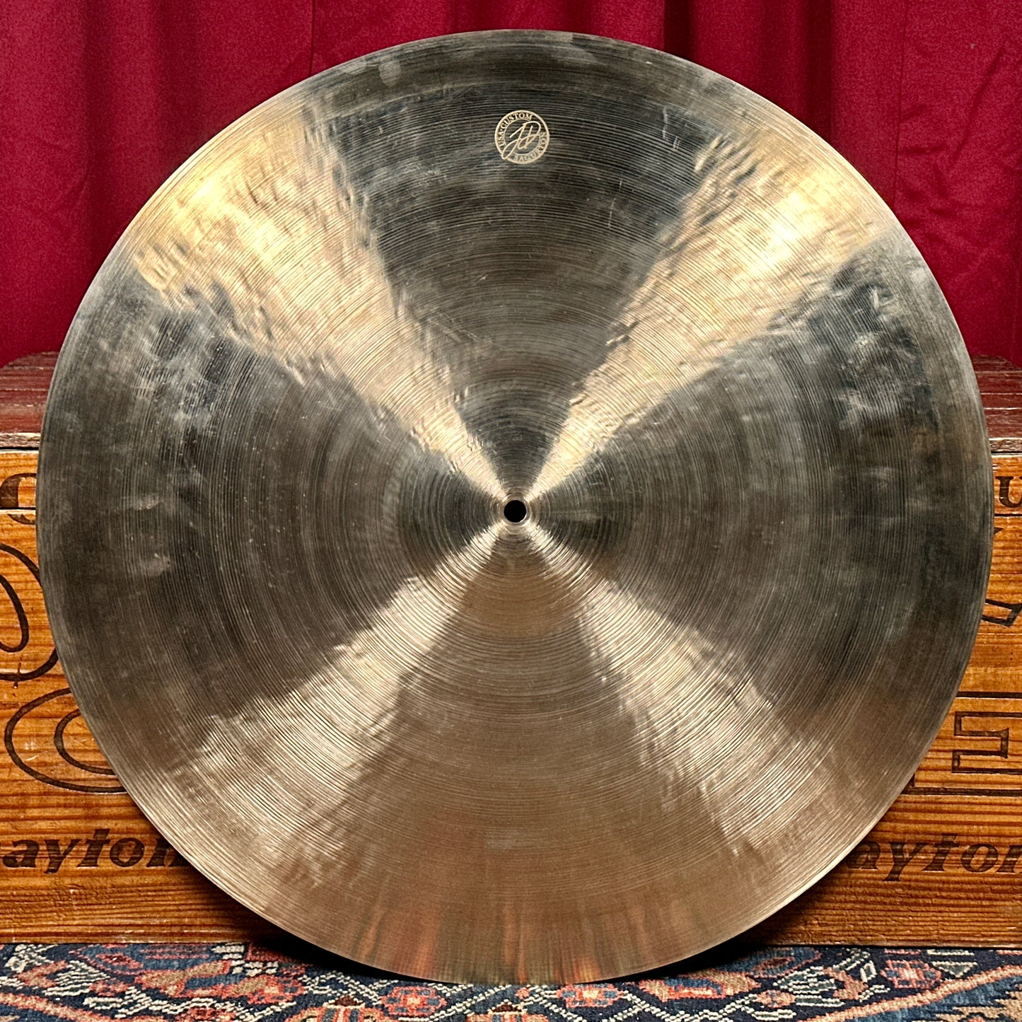 22" JD Sagurton Custom Cymbals Ride w/ Hand Formed Bell 2390g *Video Demo*