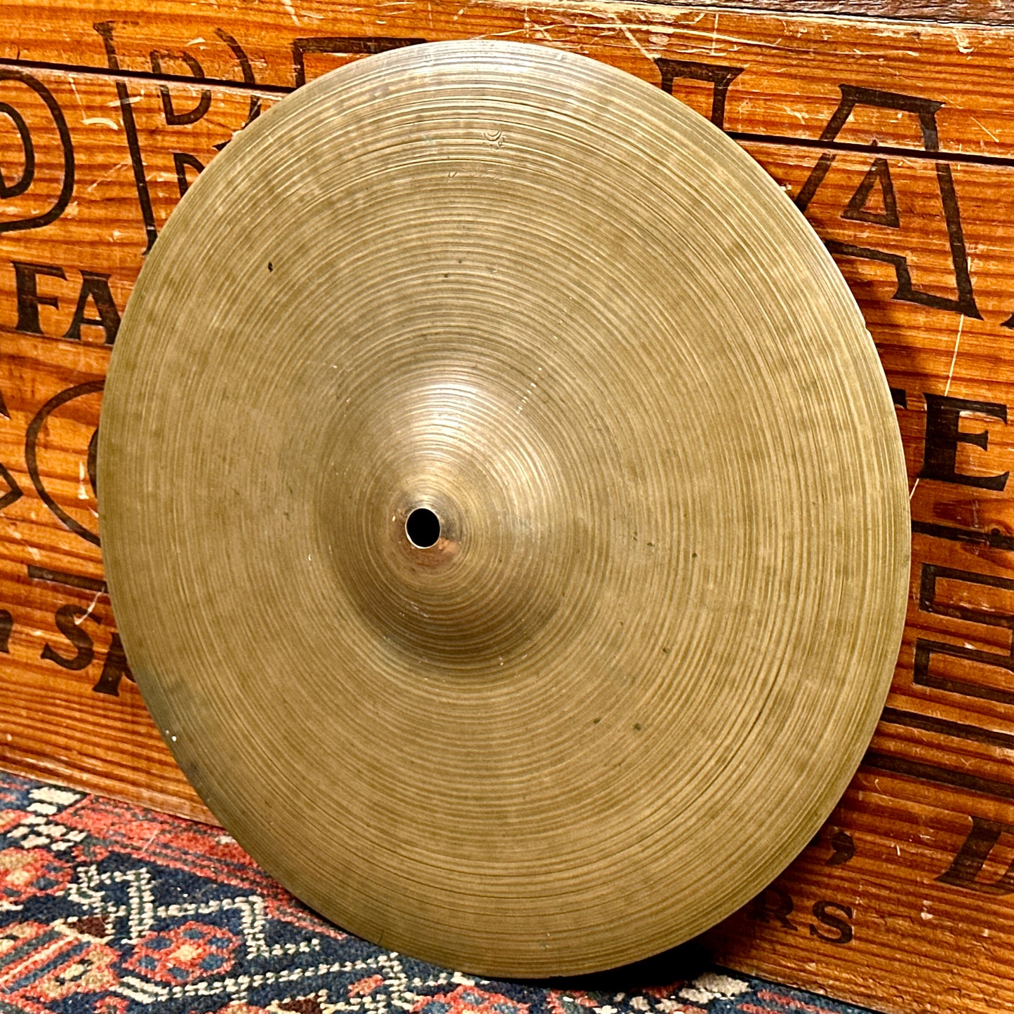 12" K. Zildjian Istanbul 1959-66 Intermediate Stamp Hi-Hat Cymbal Pair 512g/598g *Video Demo*