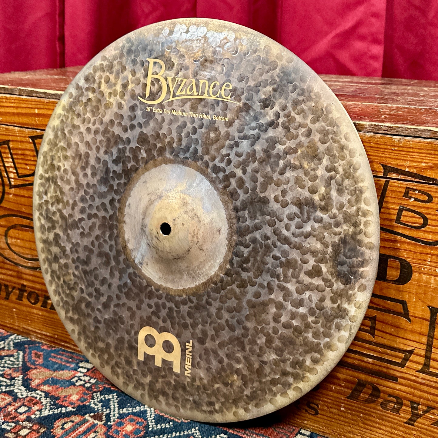 16" Meinl Byzance Extra Dry Medium Thin Hi-Hat Cymbal Pair 1002g/1522g *Video*
