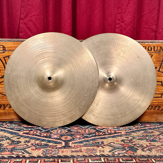 14" Zildjian A 1960s Hi-Hat Cymbal Pair 770g/840g *Video Demo*