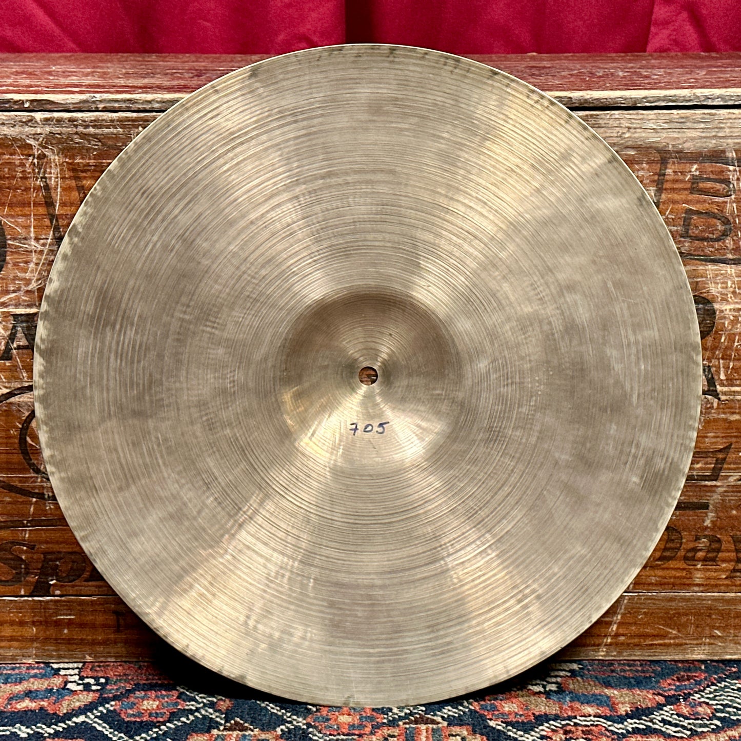 14" K. Zildjian Istanbul Old Stamp IIIa 1950s Hi-Hat Cymbal Pair 705g/745g *Video Demo*