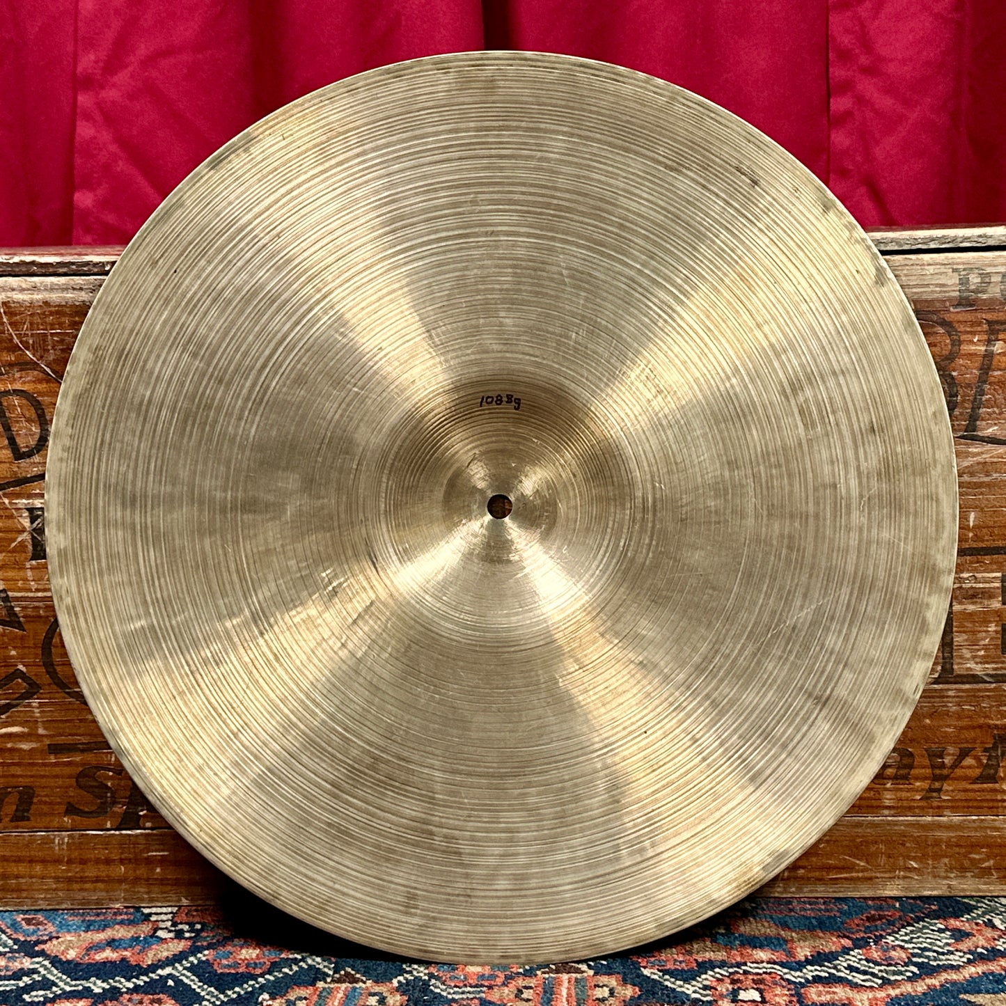 16" K. Zildjian Istanbul 1959 Intermediate Stamp Hi-Hat Cymbal Pair 1088g/1168g *Video Demo*