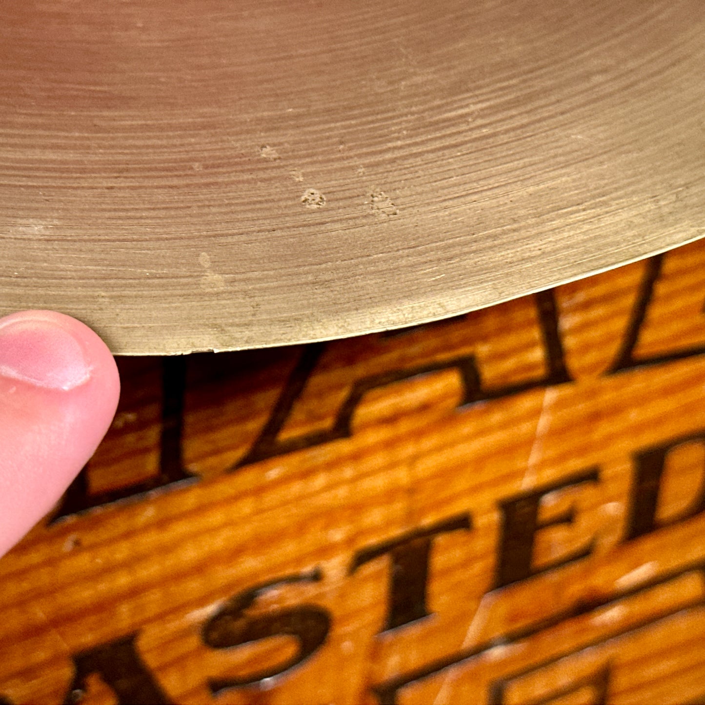 11" Zildjian A 1930s-1940s 1st / 2nd / Pre-Trans Stamp Splash Cymbal 264g *Video*
