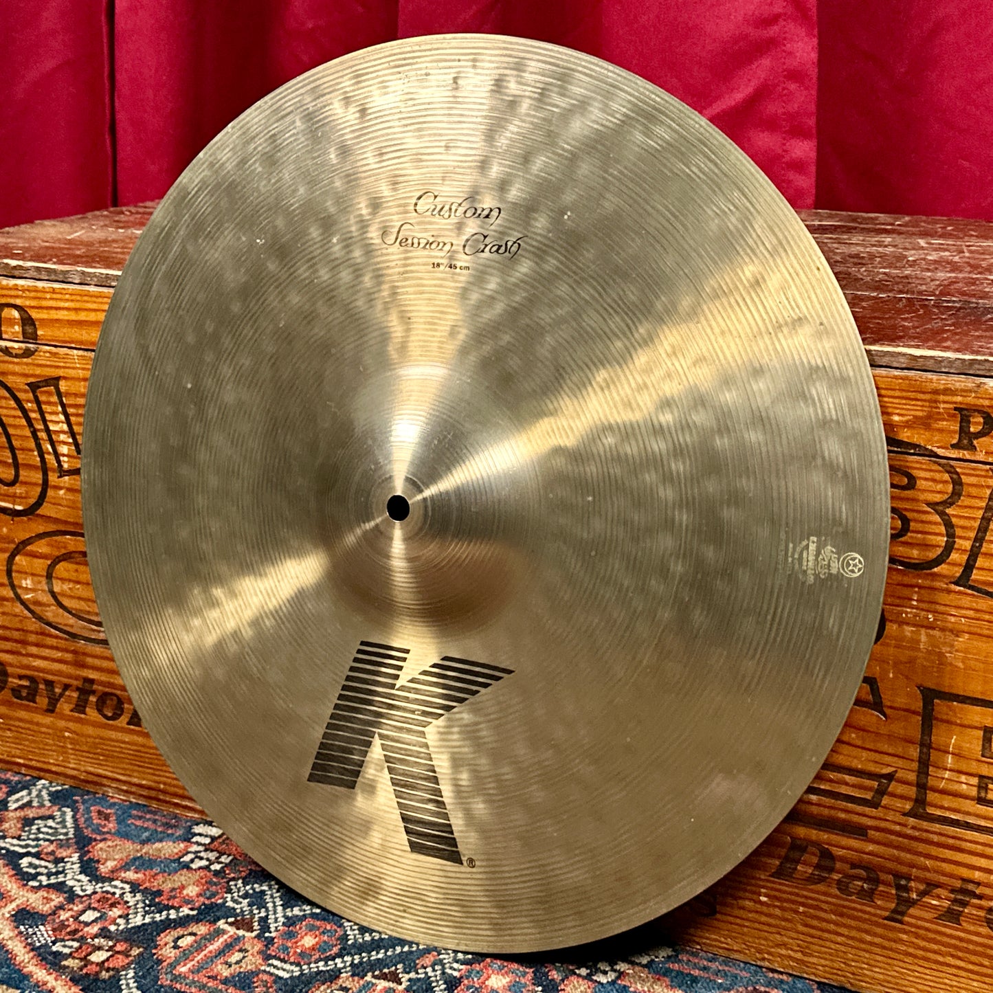 18" Zildjian K Custom Session Crash Cymbal 1350g *Video Demo*