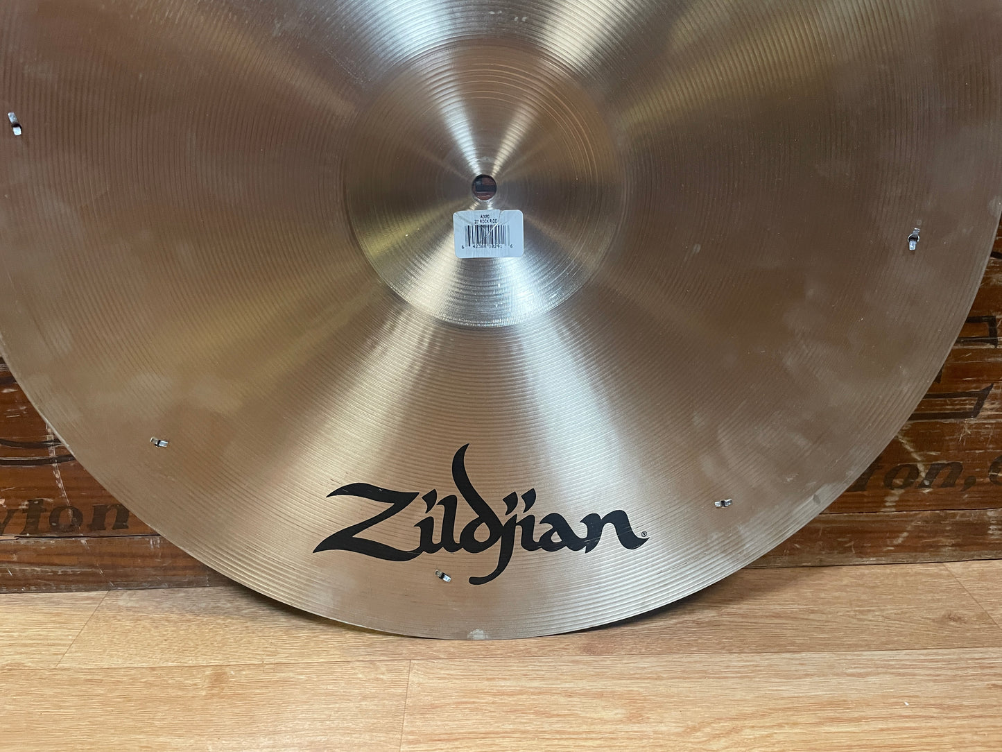 20" Zildjian A Rock Ride Cymbal w/ Rivets 2986g *Video Demo*