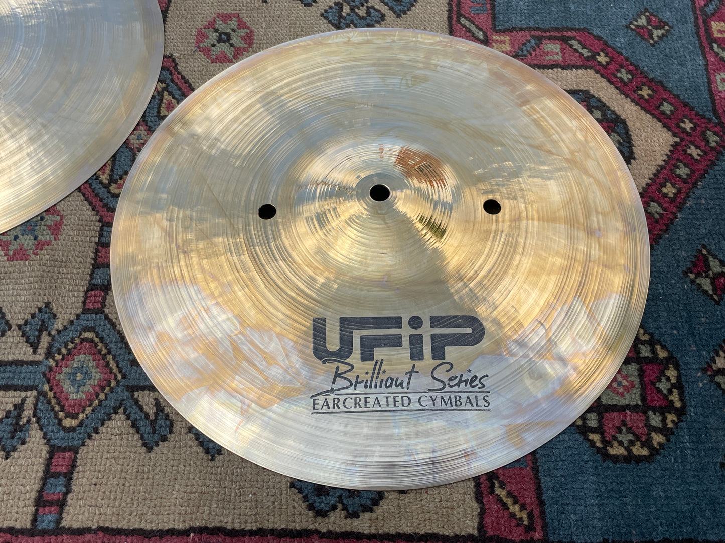 14" UFIP Brilliant Series Hi-Hat Cymbal Pair 1120g/1308g *Video Demo*