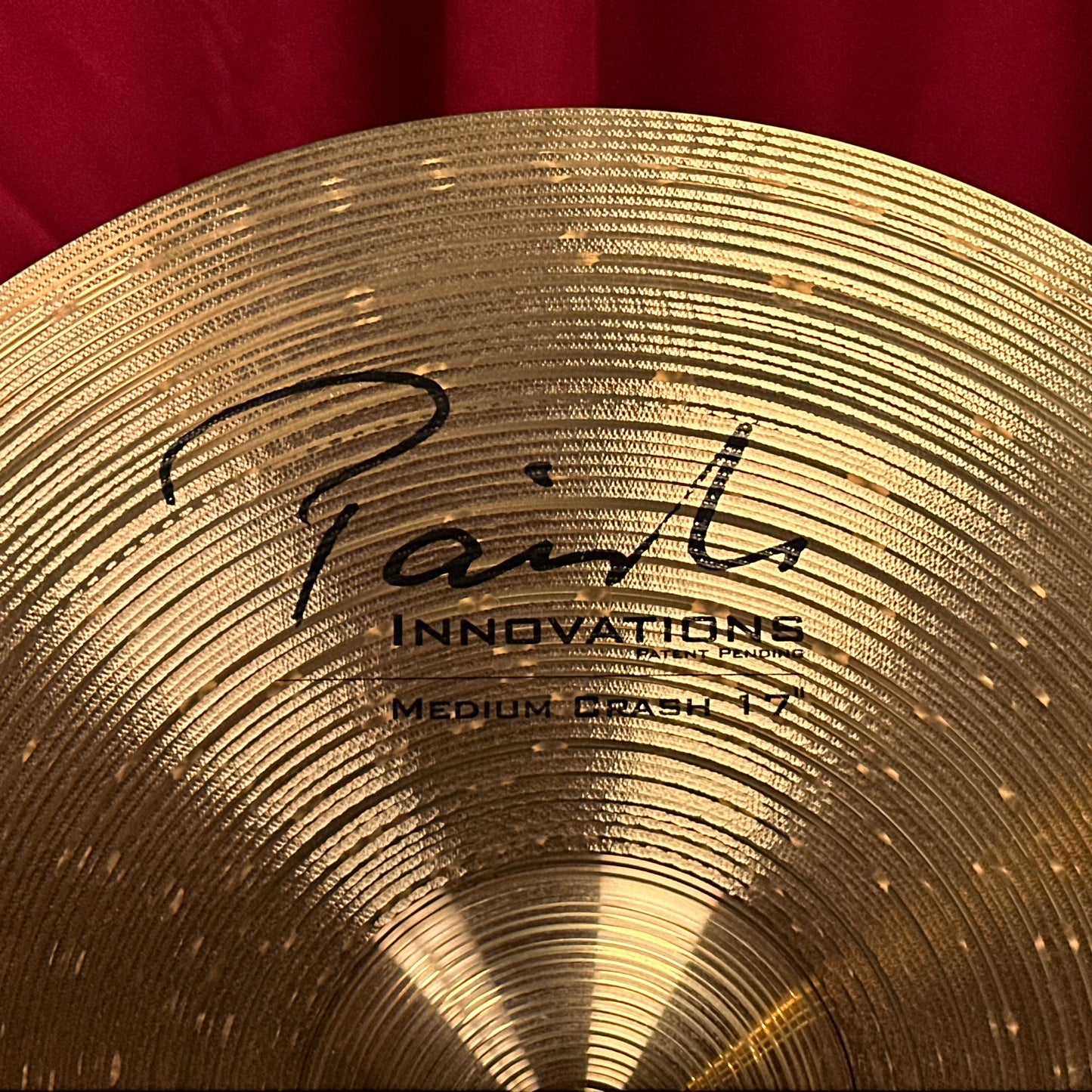 Rare 17" Paiste Innovations Medium Crash Cymbal 1268g *Video Demo*
