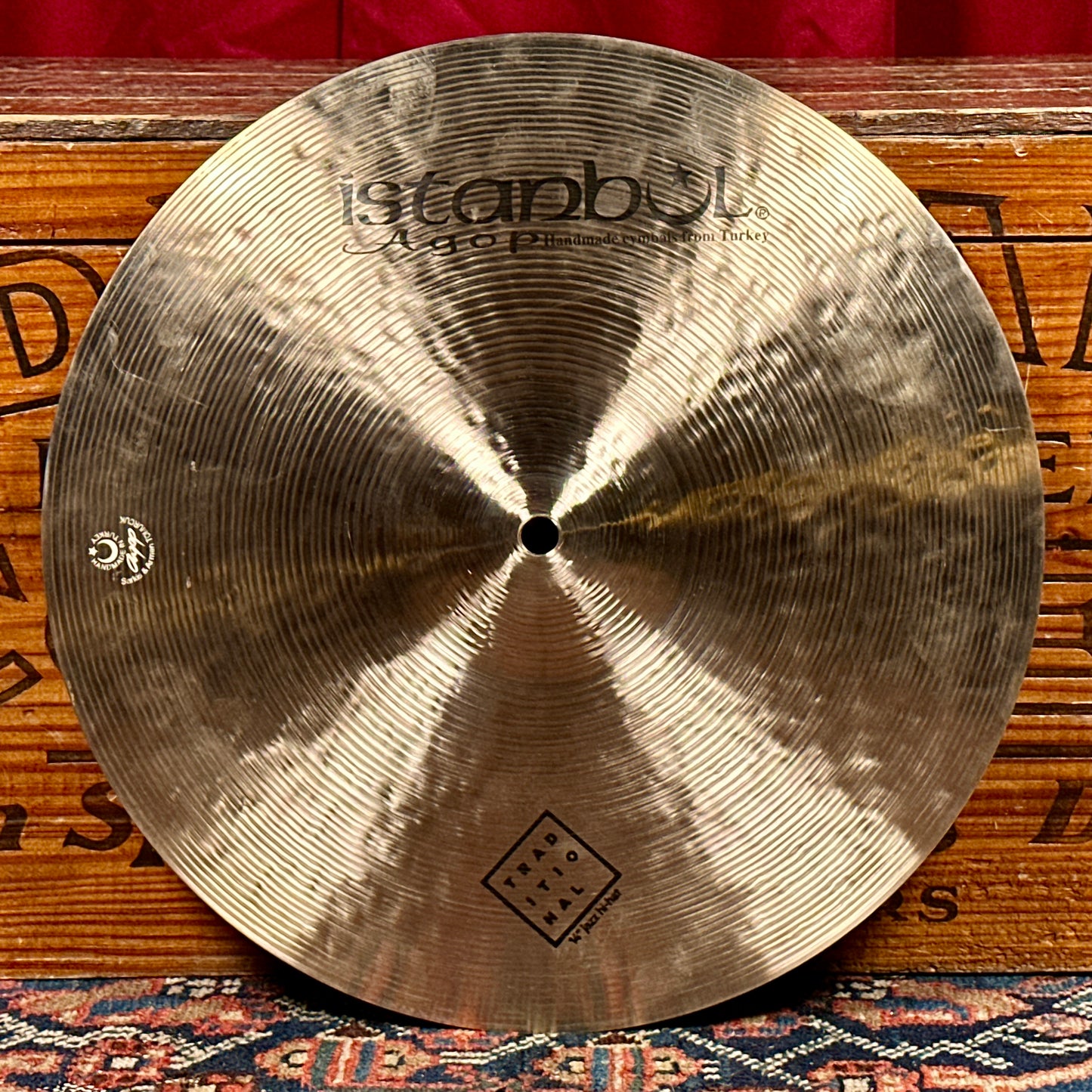 14" Istanbul Agop Traditional Jazz Hi-Hat Cymbal Pair 914g/1082g *Video Demo*