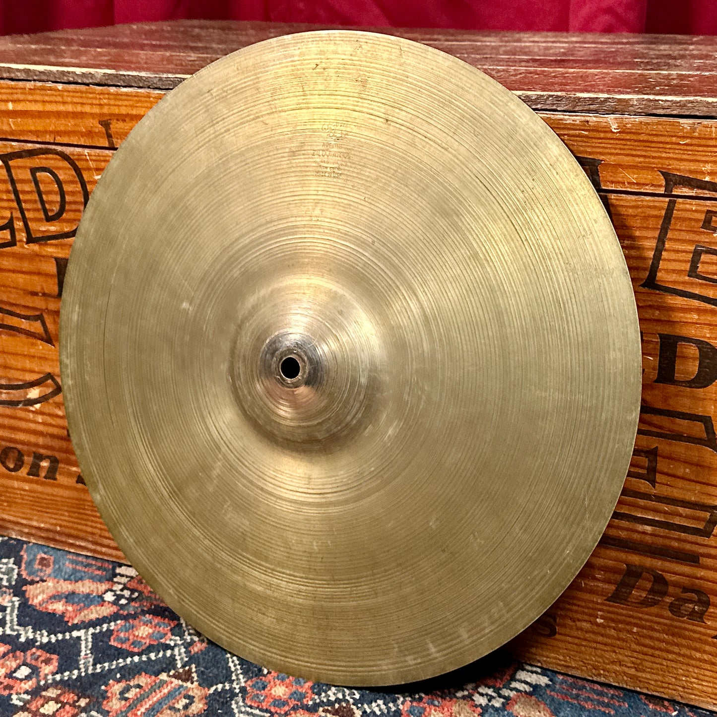 14" Zildjian A 1950s Small Stamp Hi-Hat Cymbal Pair 862g/882g *Video Demo*