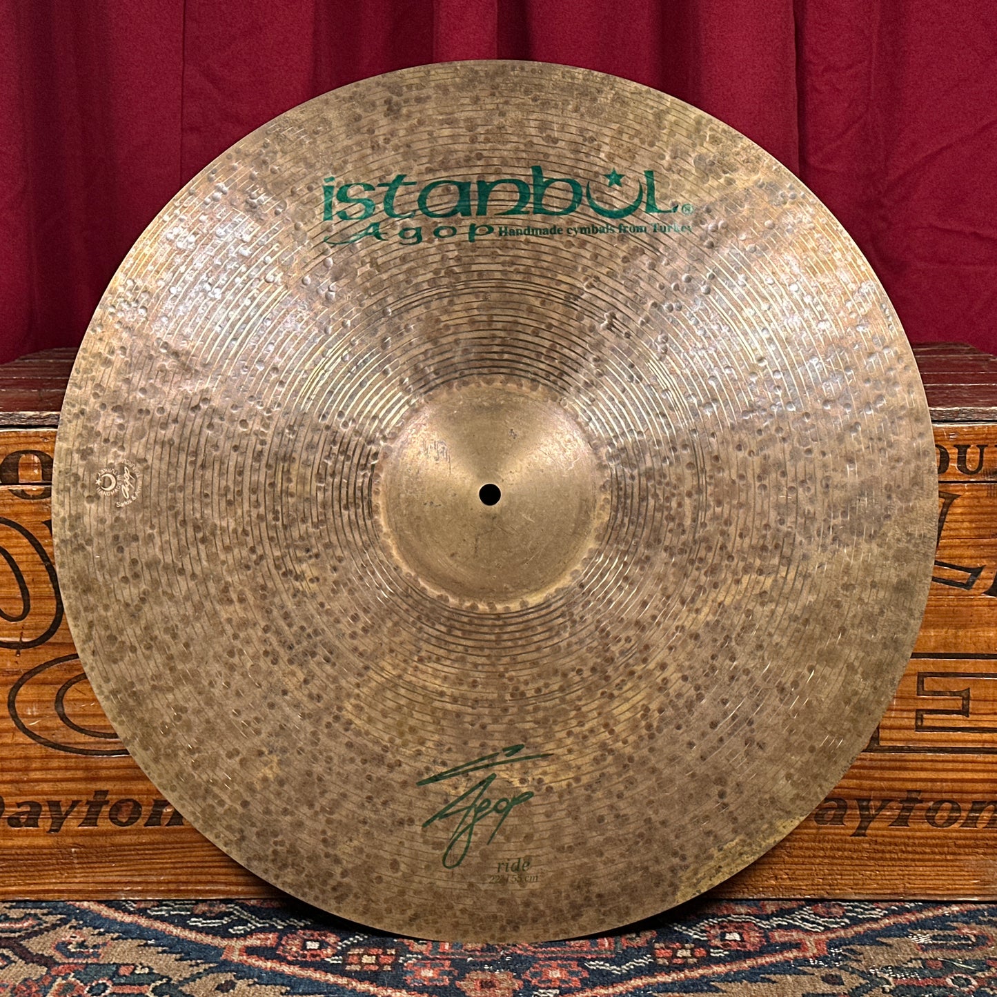 22" Istanbul Agop Signature Ride Cymbal 1970g *Video Demo*