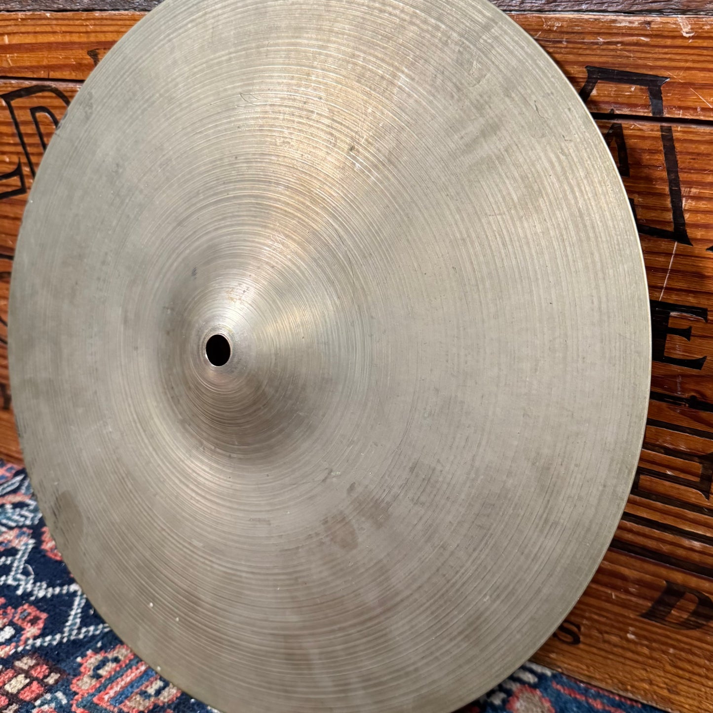 Rare 14" Zilco Flange Hi-Hat Cymbal Pair 638g/744g Azco Canada *Video Demo*
