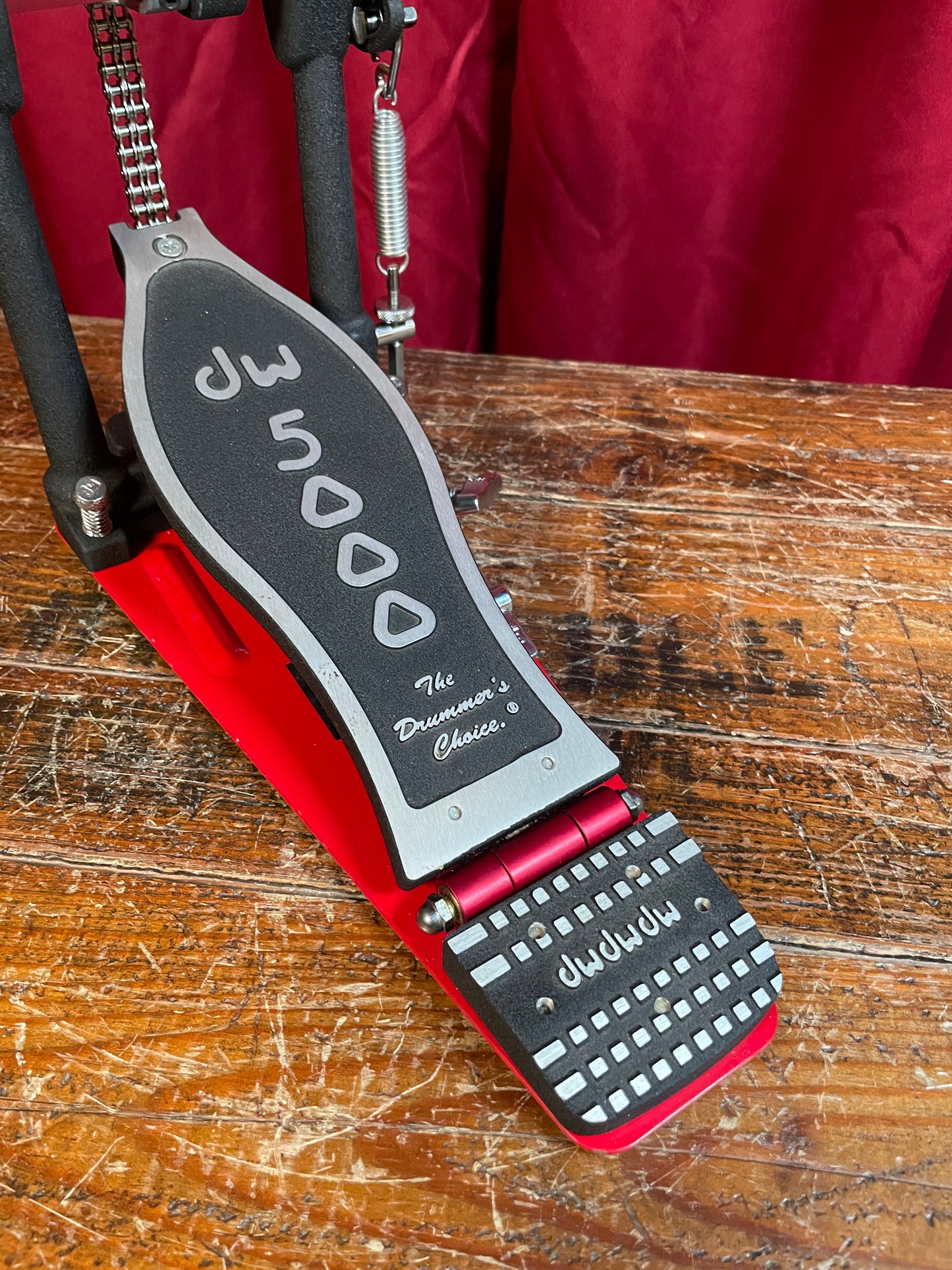 DW 5000 AD3 Double Chain Single Bass Drum Pedal DWCP5000AD3 Drum Workshop