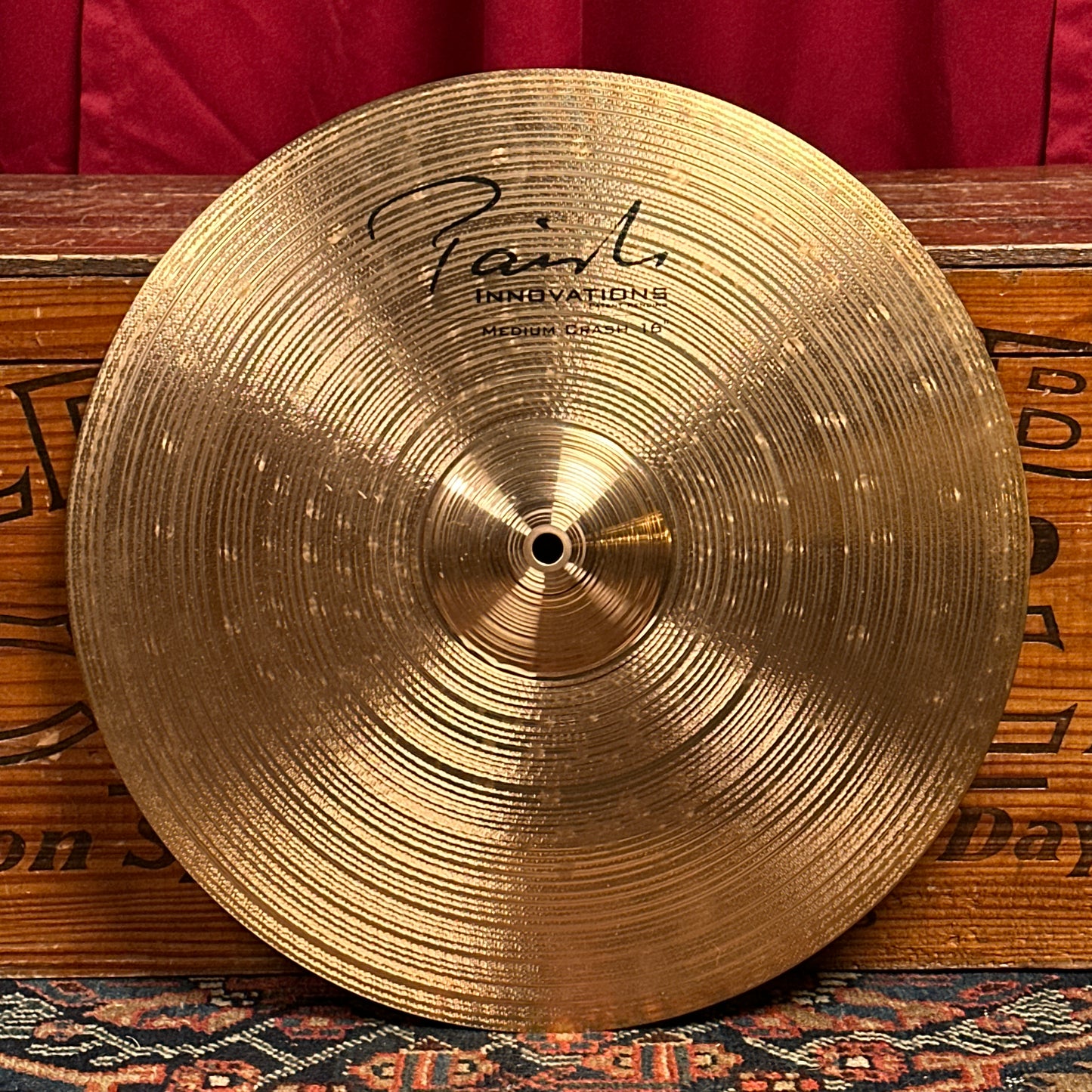 Rare 16" Paiste Innovations Medium Crash Cymbal 1066g *Video Demo*